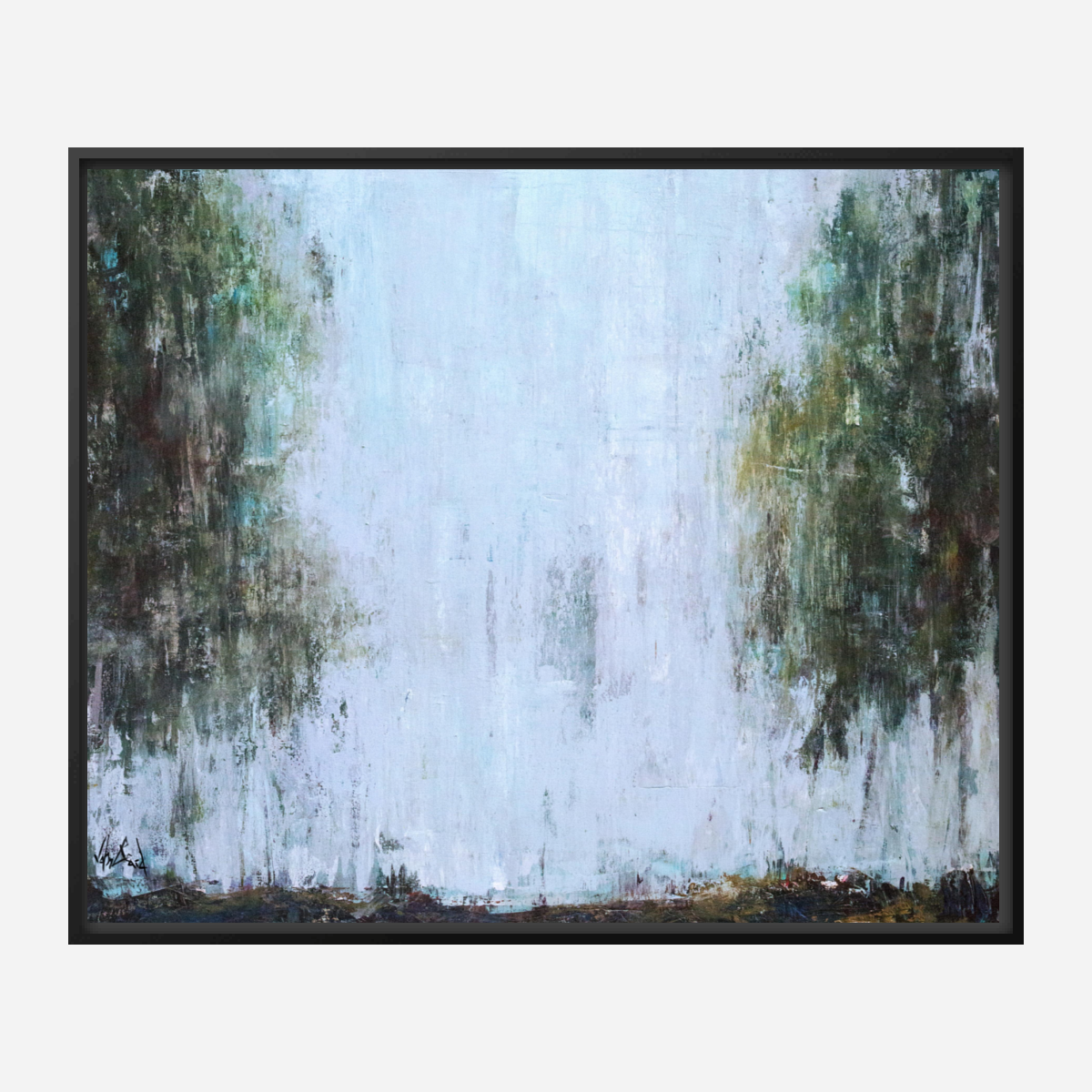 Morning Dew Artist Enhanced Canvas Print by John Beard Collection - product image 5 for Resin Society