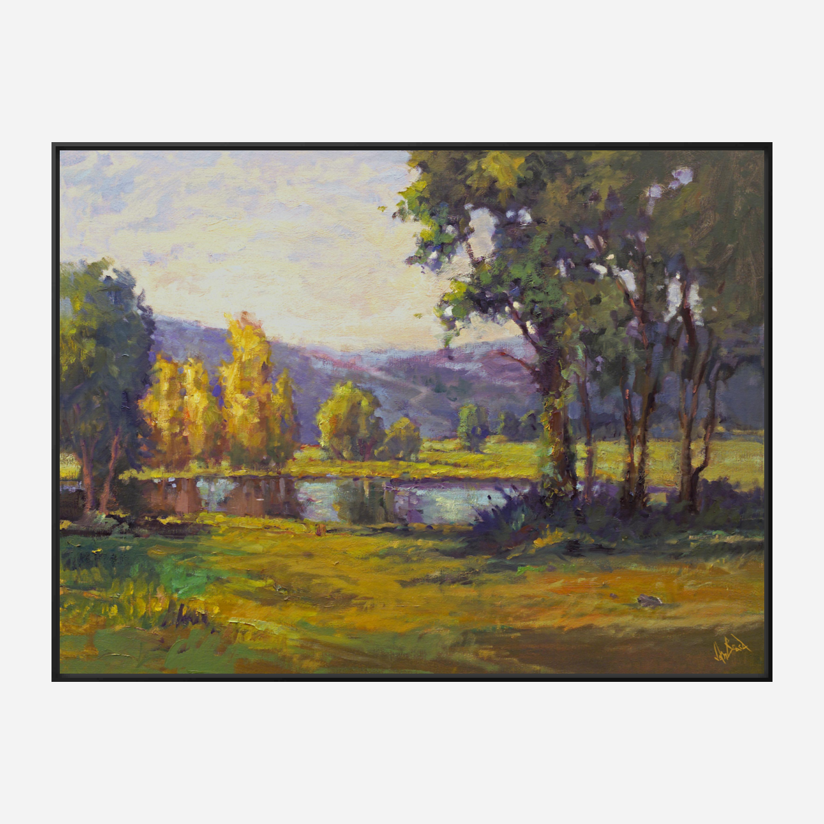 My Favorite Place Artist Enhanced Canvas Print by John Beard Collection - product image 5 for Resin Society