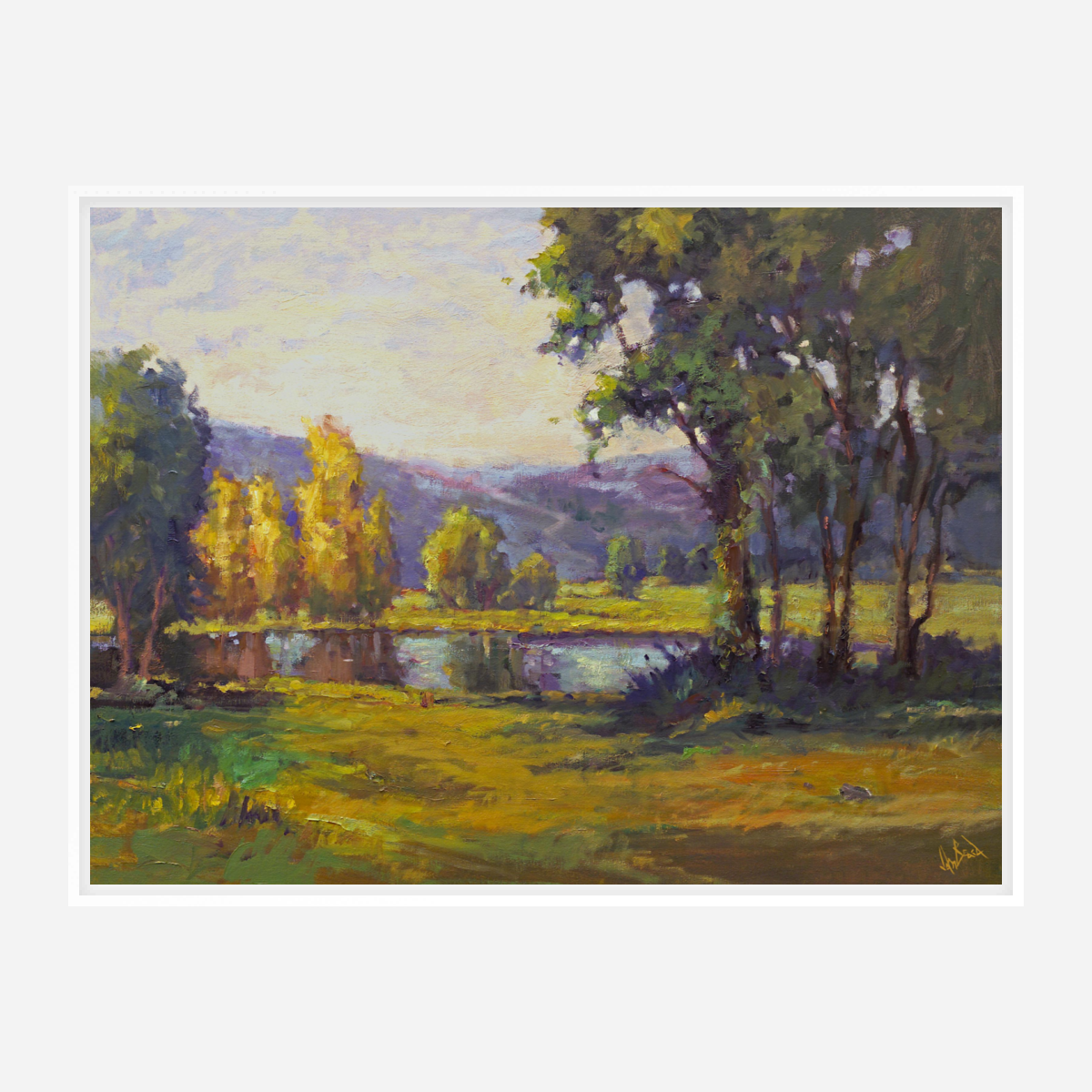 My Favorite Place Artist Enhanced Canvas Print by John Beard Collection - product image 6 for Resin Society