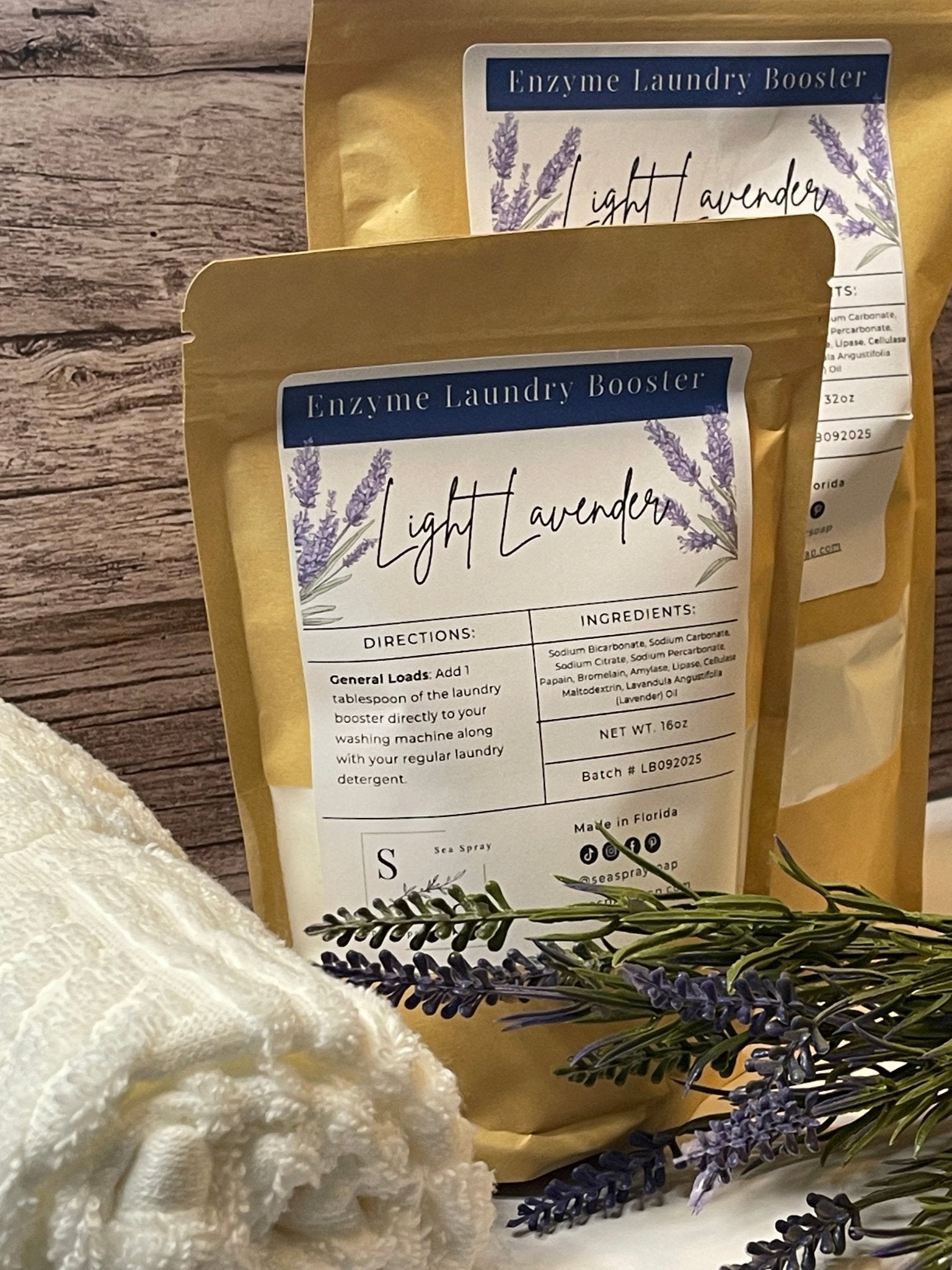 Natural Enzyme Laundry Booster by Sea Spray Soap - product image 5 for Resin Society