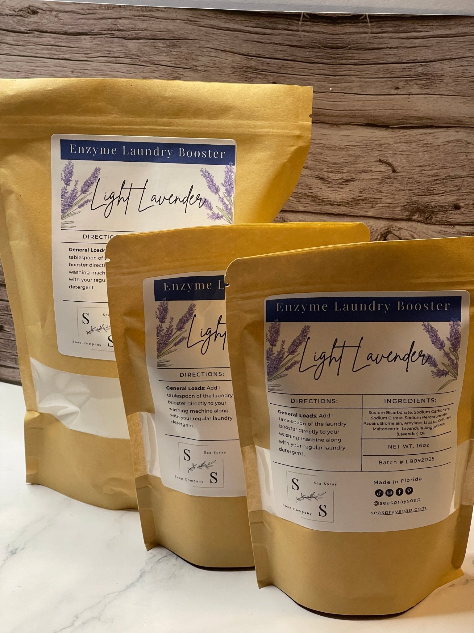 Natural Enzyme Laundry Booster by Sea Spray Soap - product image 7 for Resin Society
