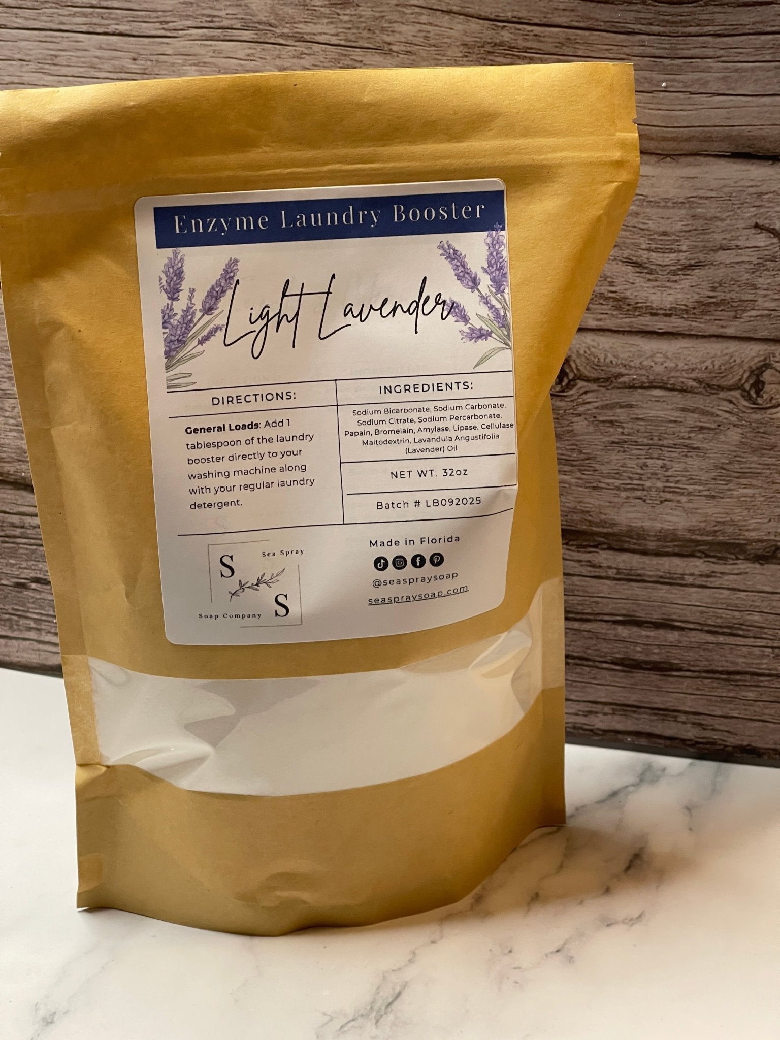 Natural Enzyme Laundry Booster by Sea Spray Soap - product image 2 for Resin Society