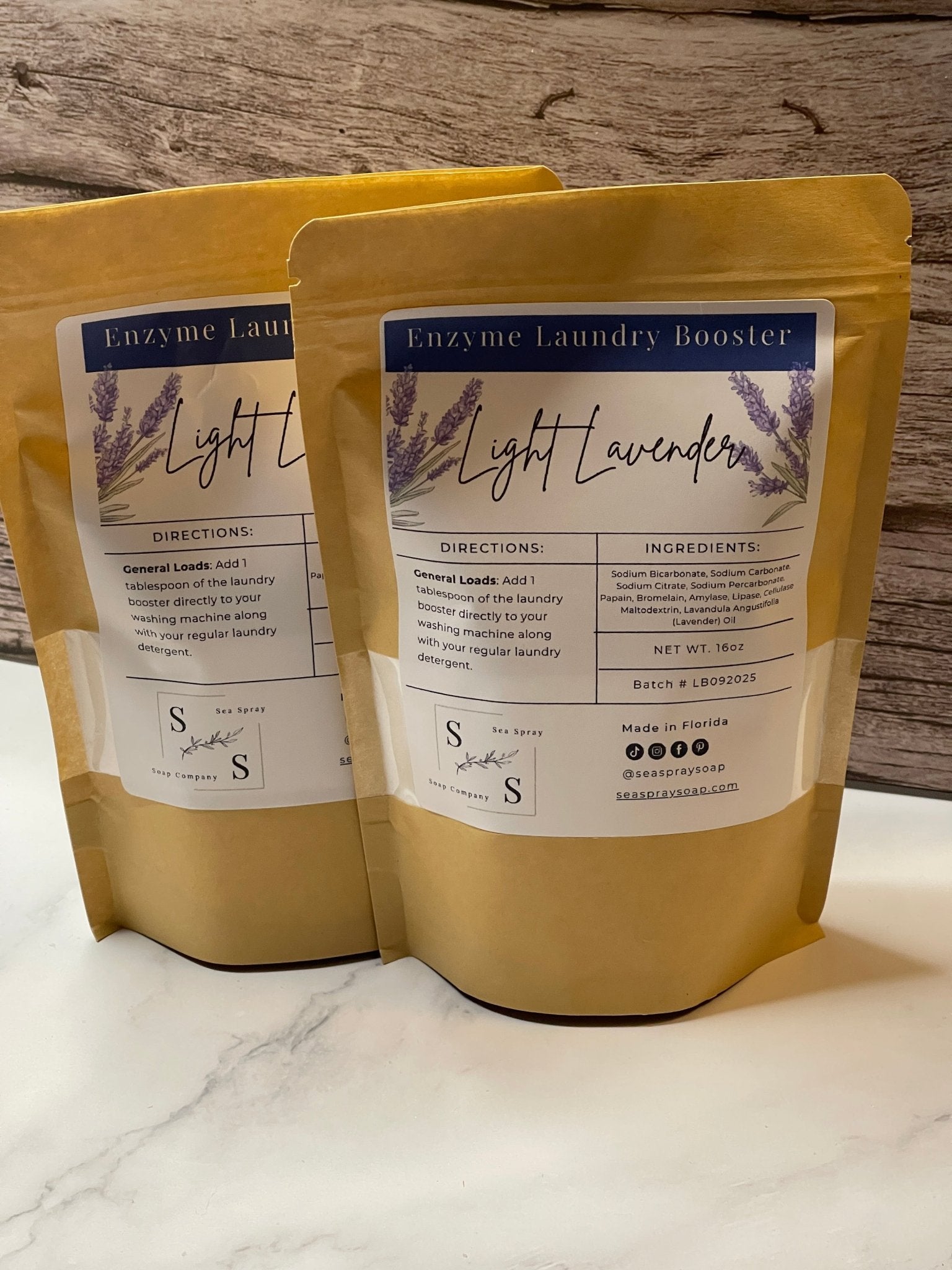 Natural Enzyme Laundry Booster by Sea Spray Soap - main product image for Resin Society