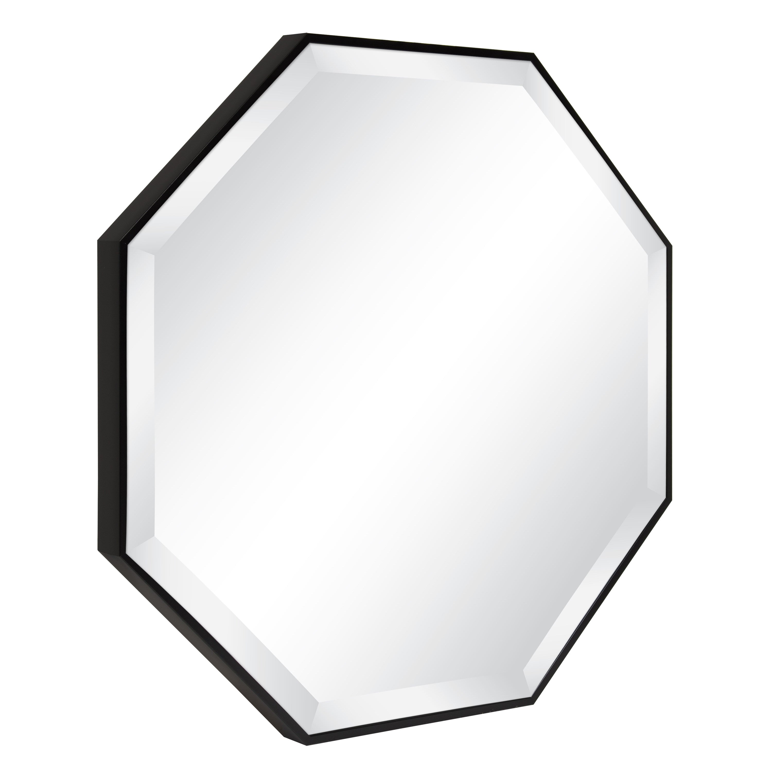 Rhodes Framed Octagon Wall Mirror by kateandlaurel - product image 16 for Resin Society
