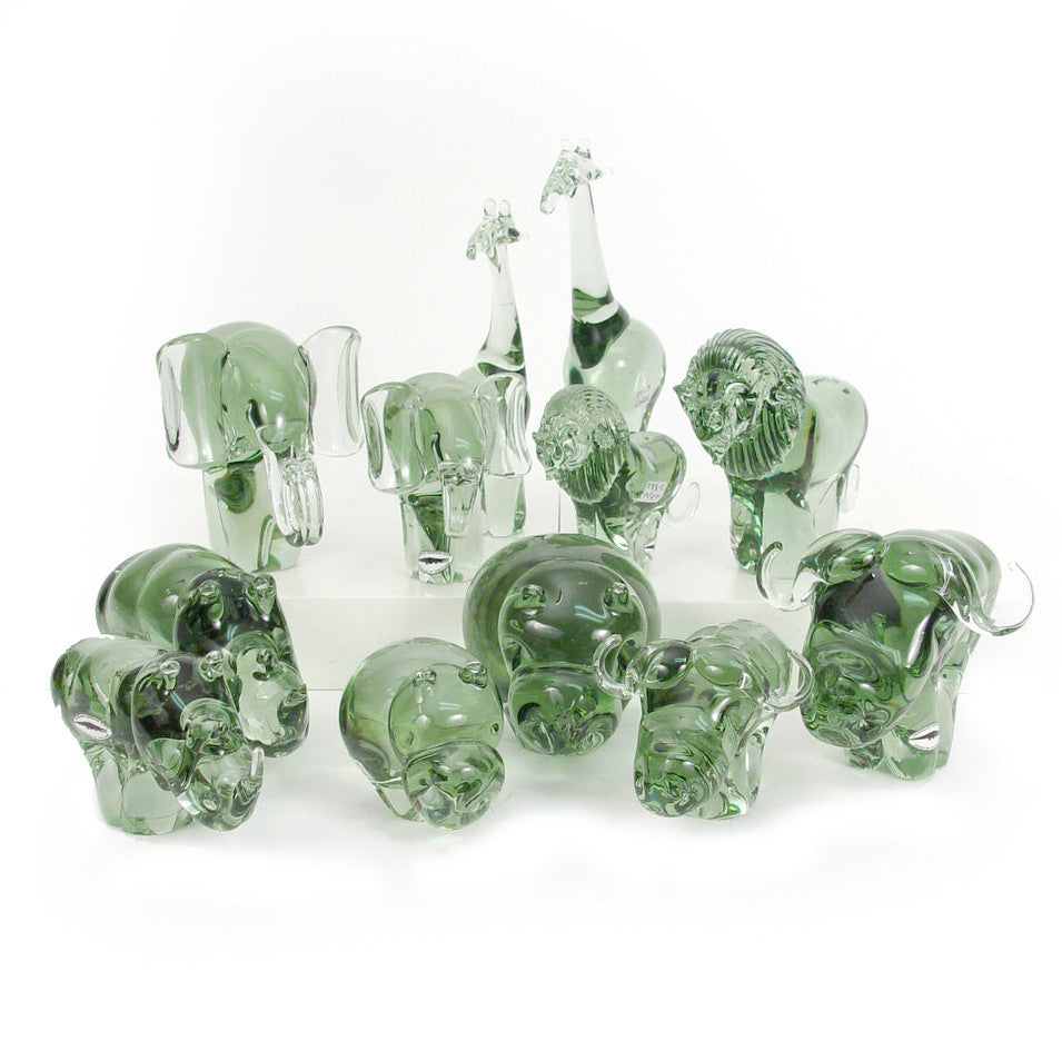 Recycled Glass Hippo by Mbare Ltd - product image 5 for Resin Society