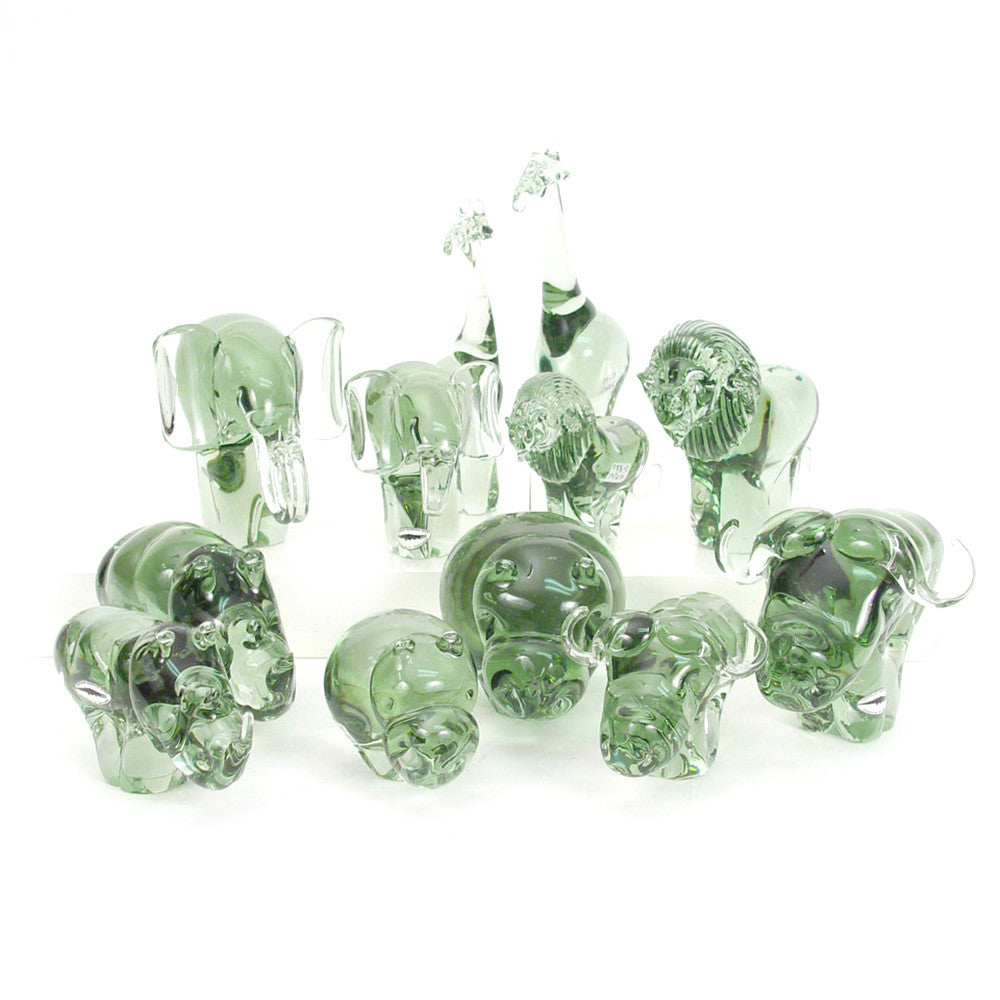 Recycled Glass Elephant by Mbare Ltd - product image 3 for Resin Society
