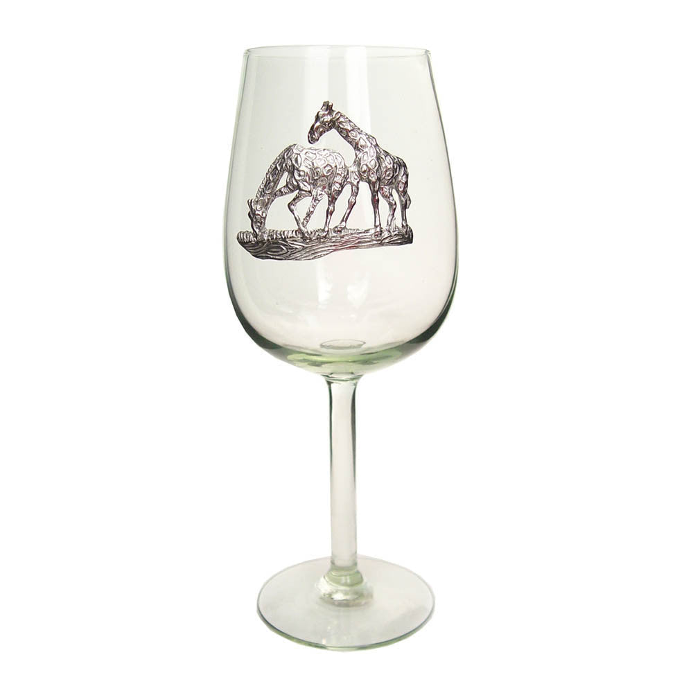 Recycled Glass Pewter Animal Wine Glass by Mbare Ltd - product image 5 for Resin Society