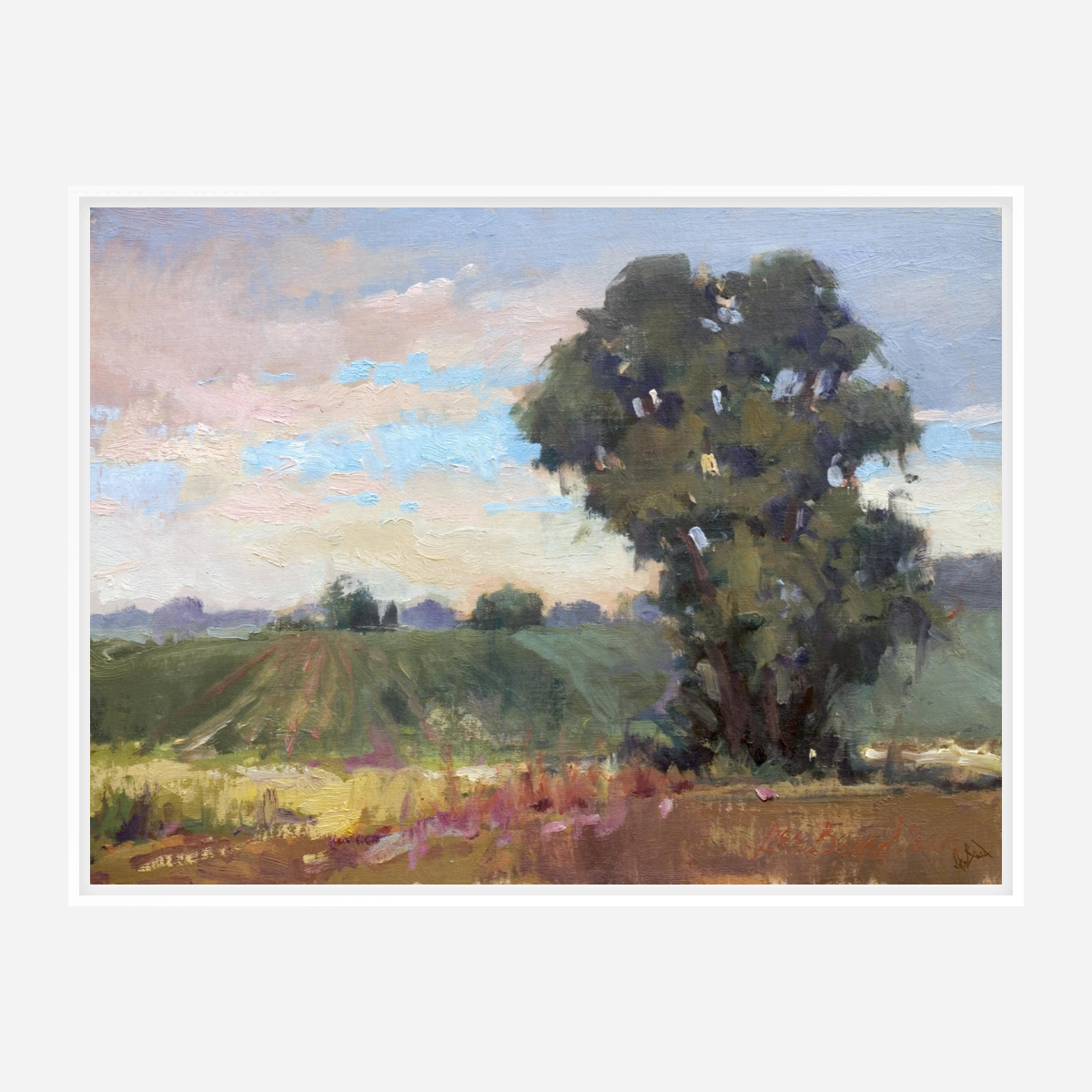 Nievre Artist Enhanced Canvas Print by John Beard Collection - product image 6 for Resin Society