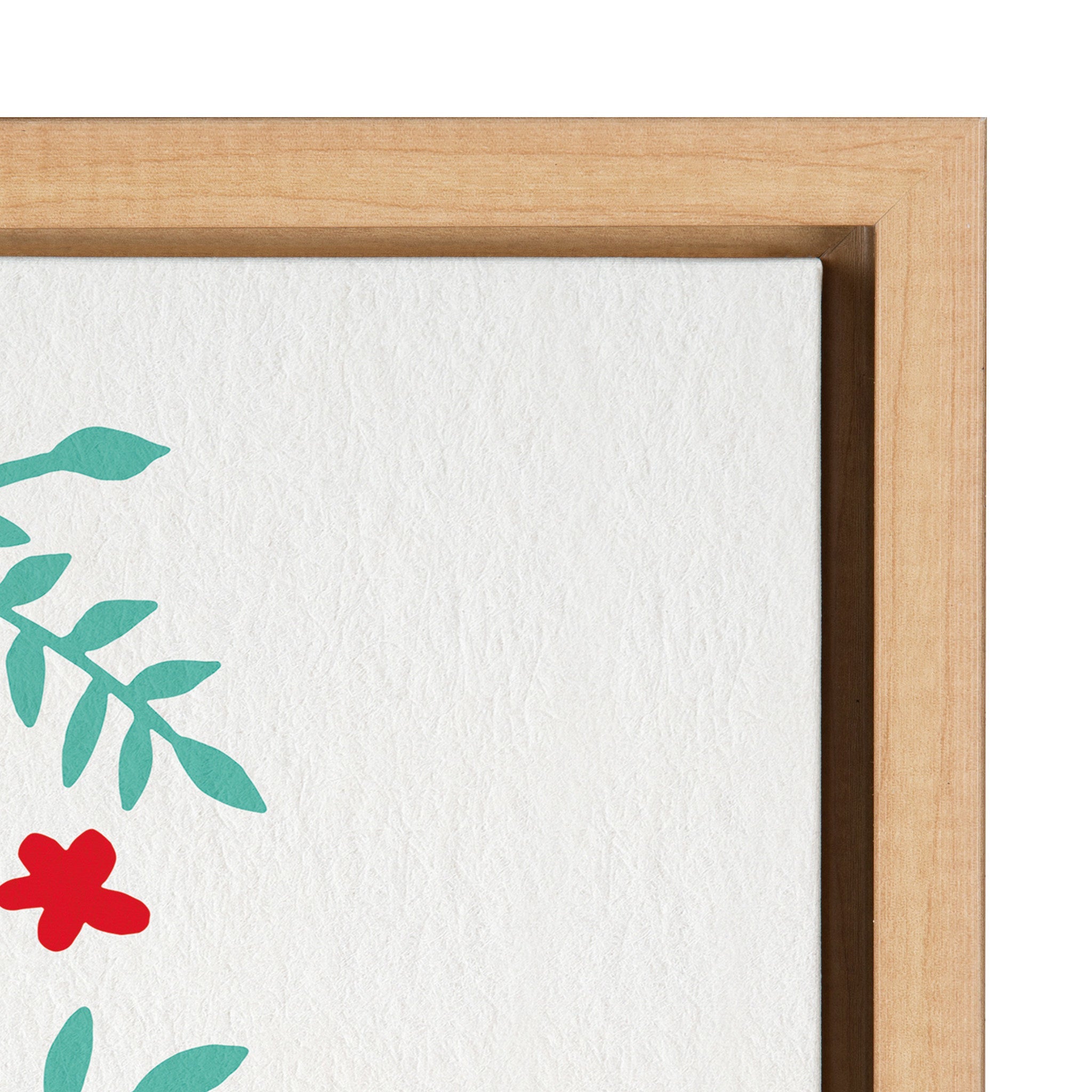 Sylvie Swedish Dala Horses Framed Canvas by kateandlaurel - product image 3 for Resin Society