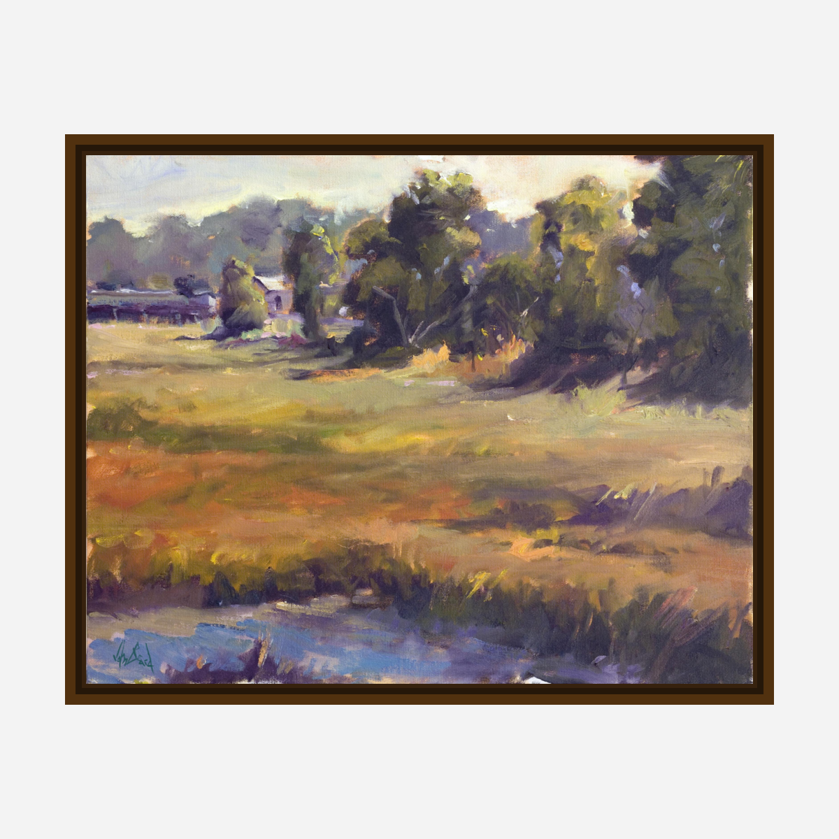 North Causeway Artist Enhanced Canvas Print by John Beard Collection - product image 7 for Resin Society