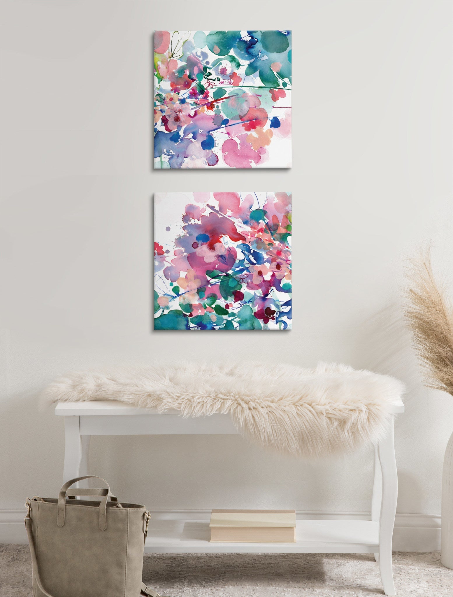 In Between Canvas Art Set by Ingrid Sanchez of CreativeIngrid by kateandlaurel - product image 7 for Resin Society
