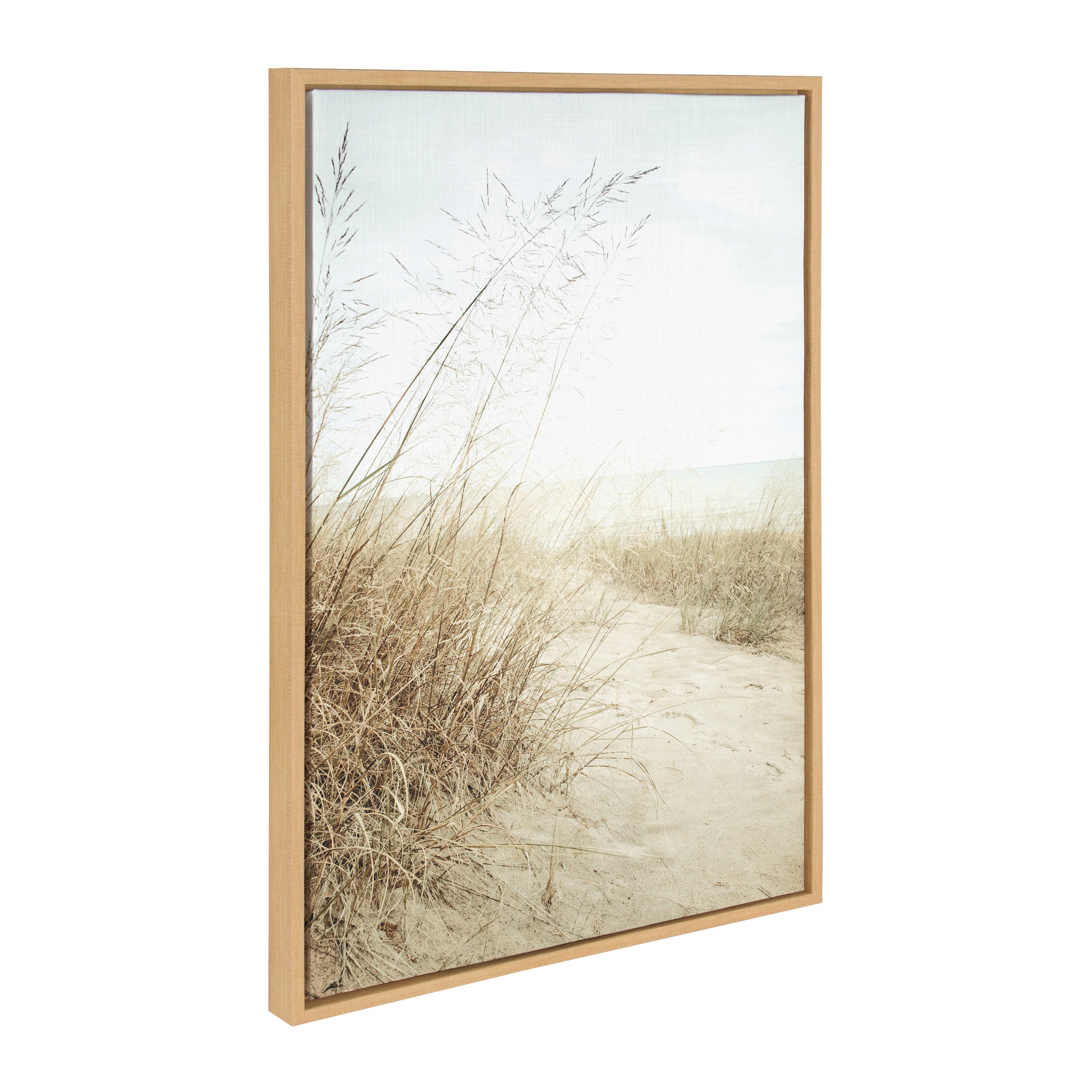 Sylvie Beach Grasses Framed Canvas by kateandlaurel - product image 11 for Resin Society