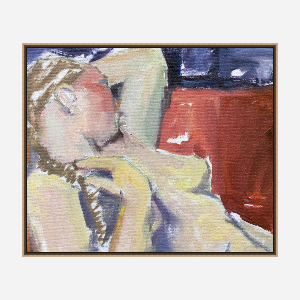 Nude Artist Enhanced Canvas Print by John Beard Collection - product image 8 for Resin Society