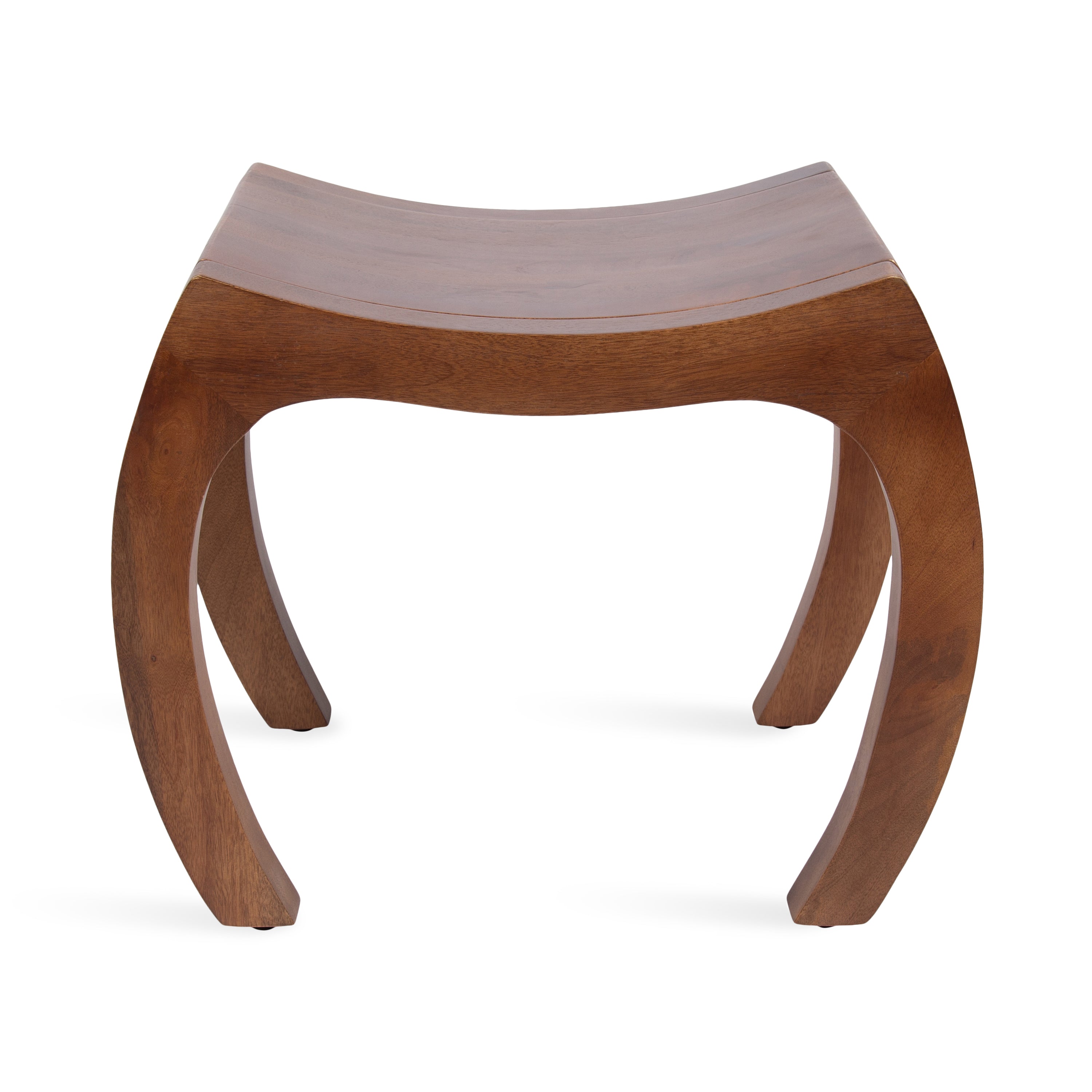 Loviisa Wood Ottoman and Vanity Stool