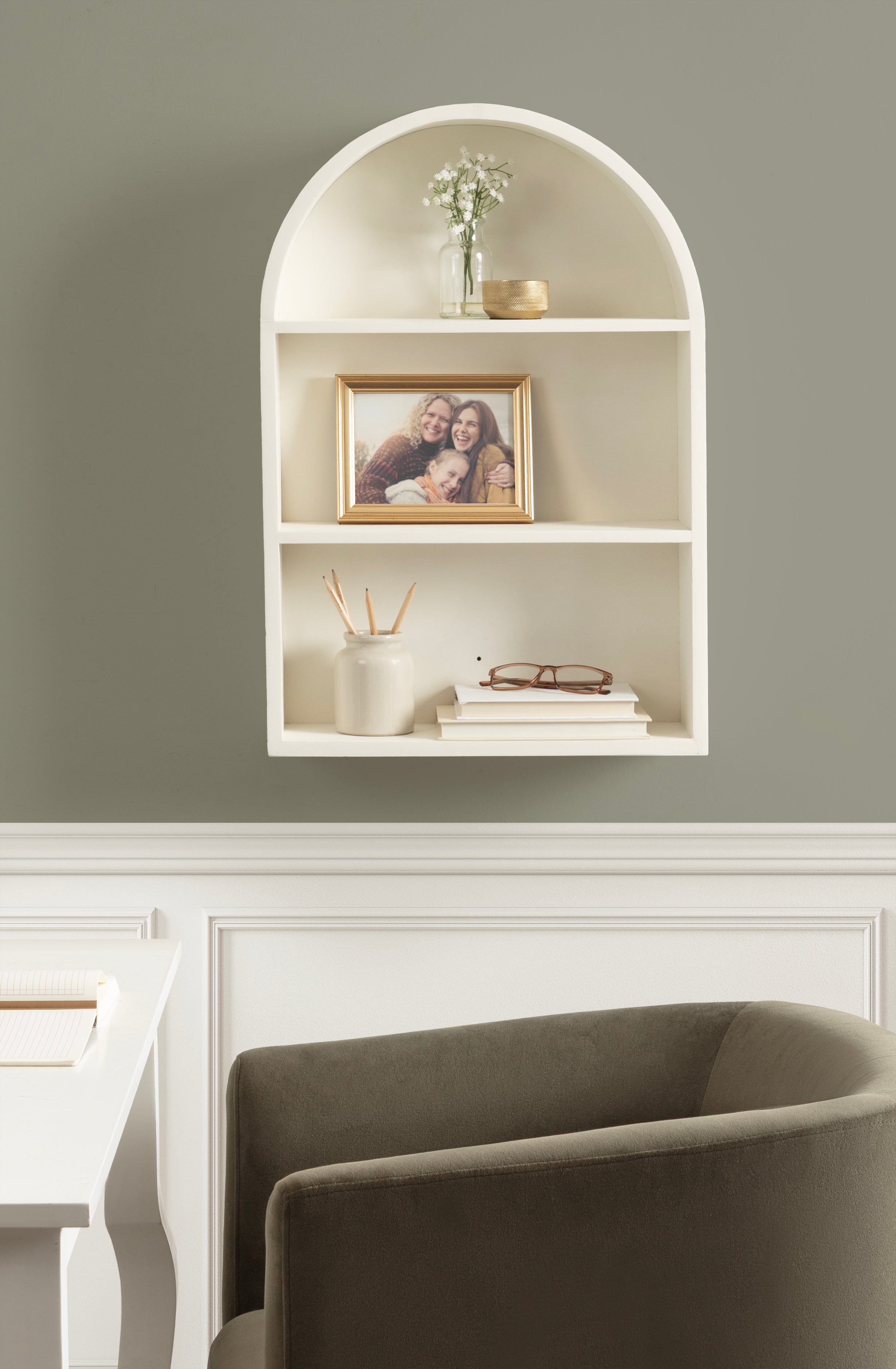 Arcott Arch Wall Shelf by kateandlaurel