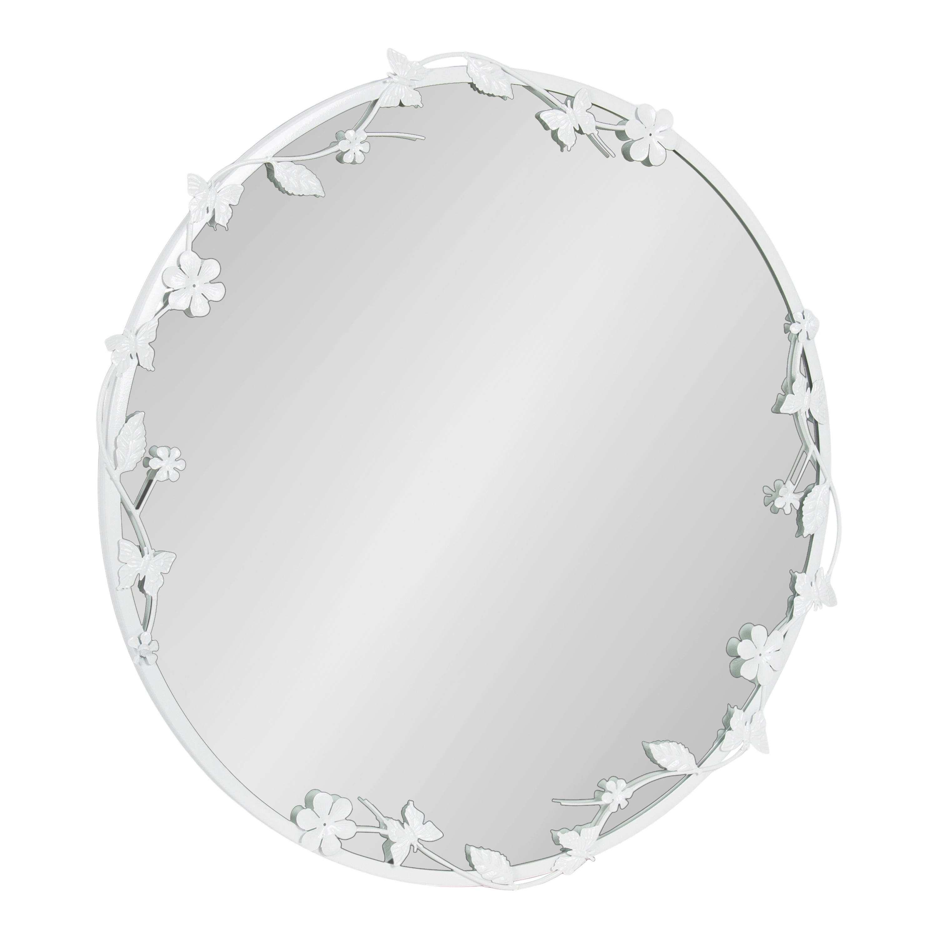 Rosella Floral Wall Mirror Metal