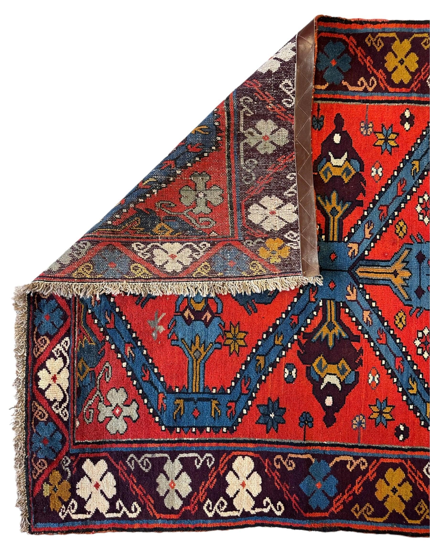 Old Derbent Dagestan Rug 4’ x 7’ by Rugistan - product image 3 for Resin Society