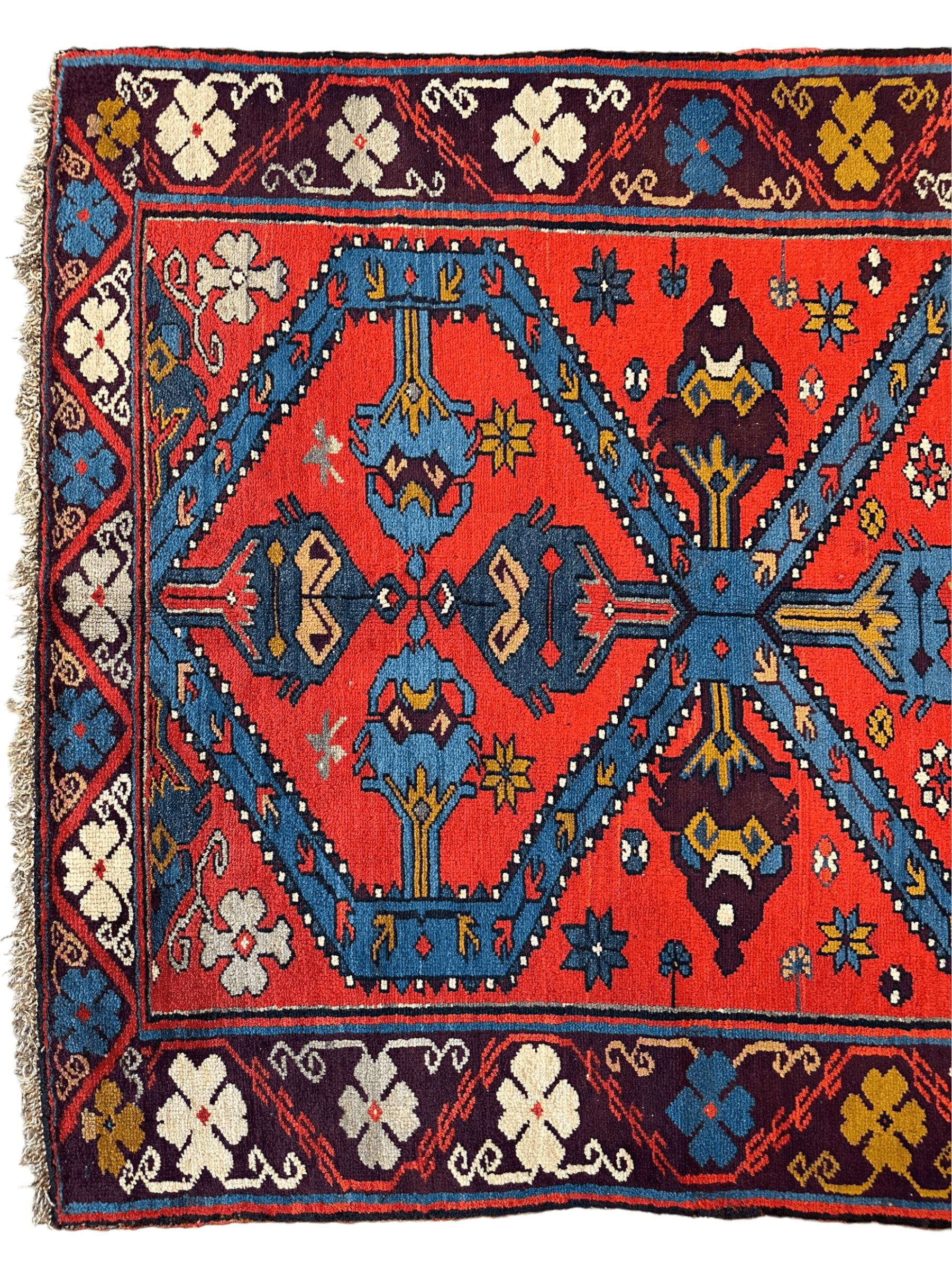 Old Derbent Dagestan Rug 4’ x 7’ by Rugistan - product image 5 for Resin Society