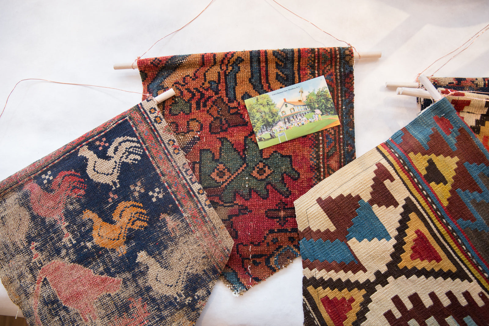 RUGLING 12: Limited Edition Persian Rug Cork Board Flag