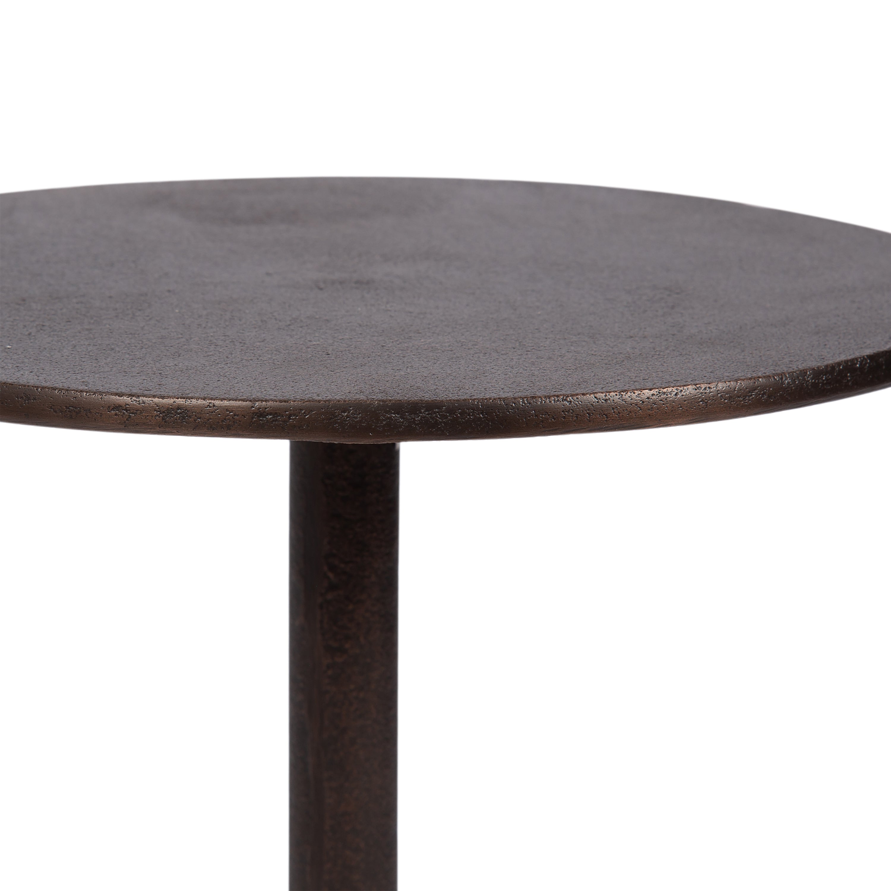 Henshall Metal Round Side Table