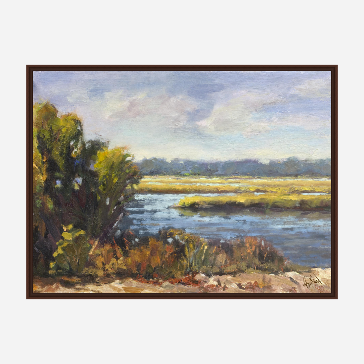 On the Way to Amelia Artist Enhanced Canvas Print by John Beard Collection - product image 7 for Resin Society