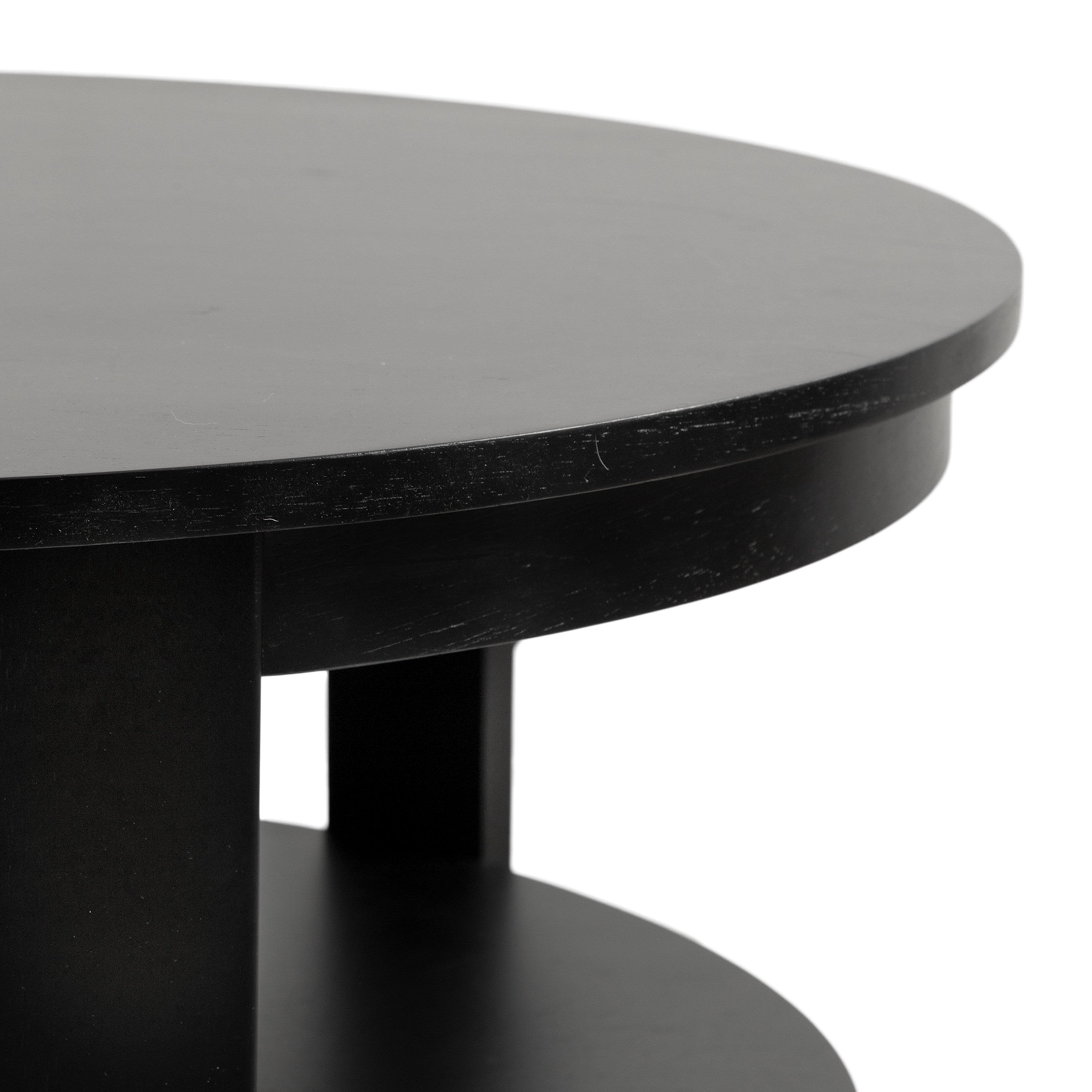 Foxford Round Wood Coffee Table