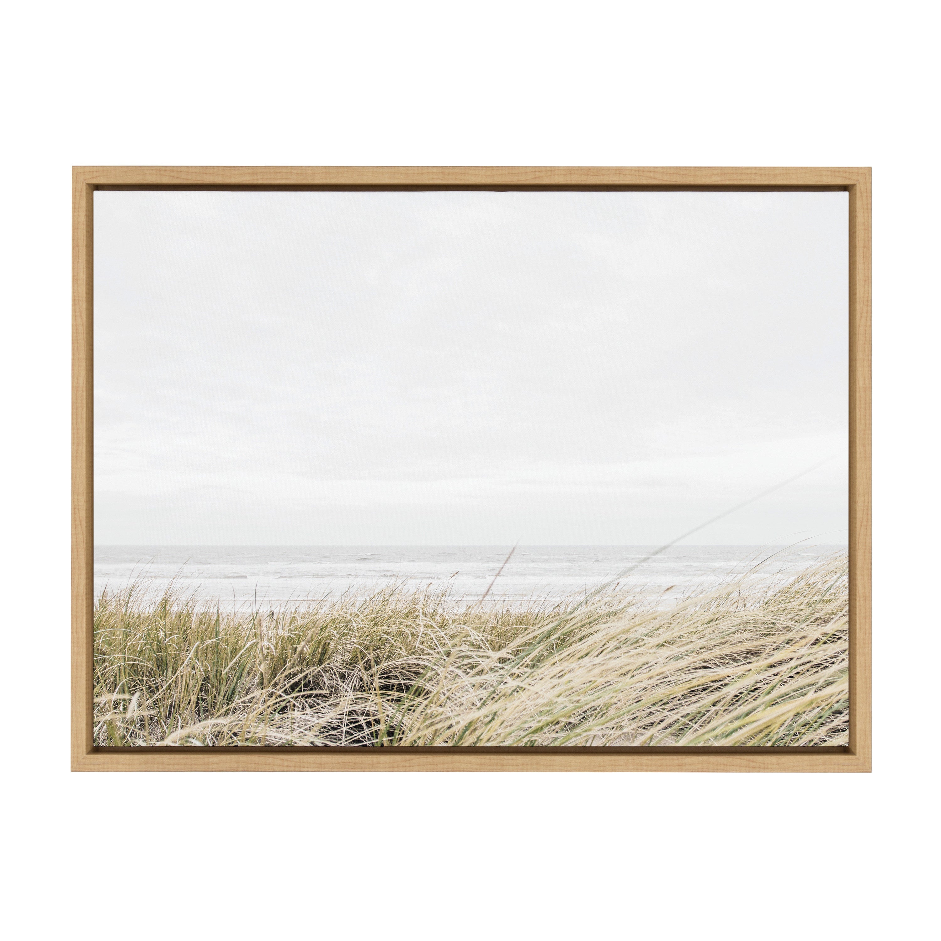 Sylvie East Beach Framed Canvas by Amy Peterson Art Studio by kateandlaurel - product image 9 for Resin Society