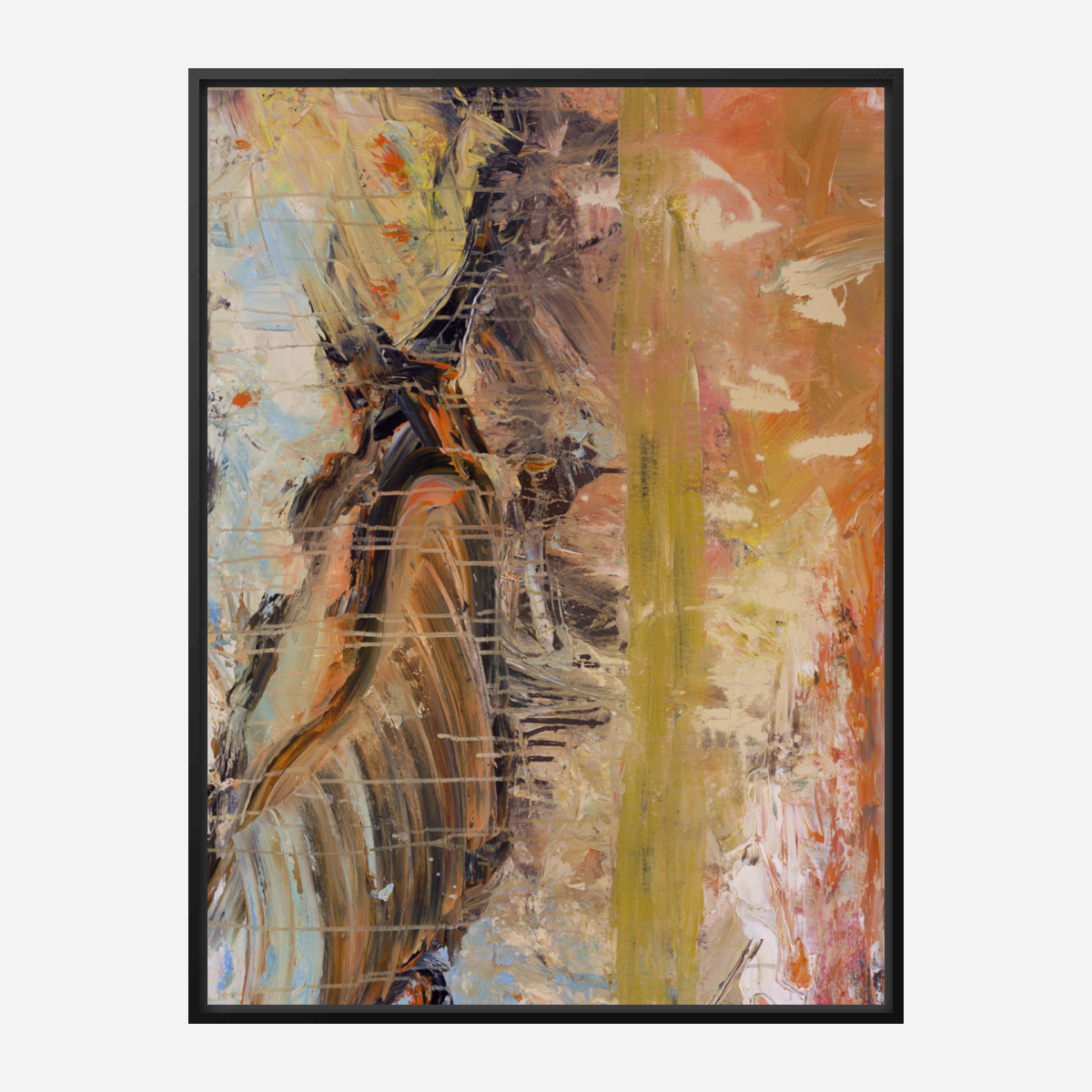 Orange Appeal Artist Enhanced Canvas Print by John Beard Collection - product image 5 for Resin Society