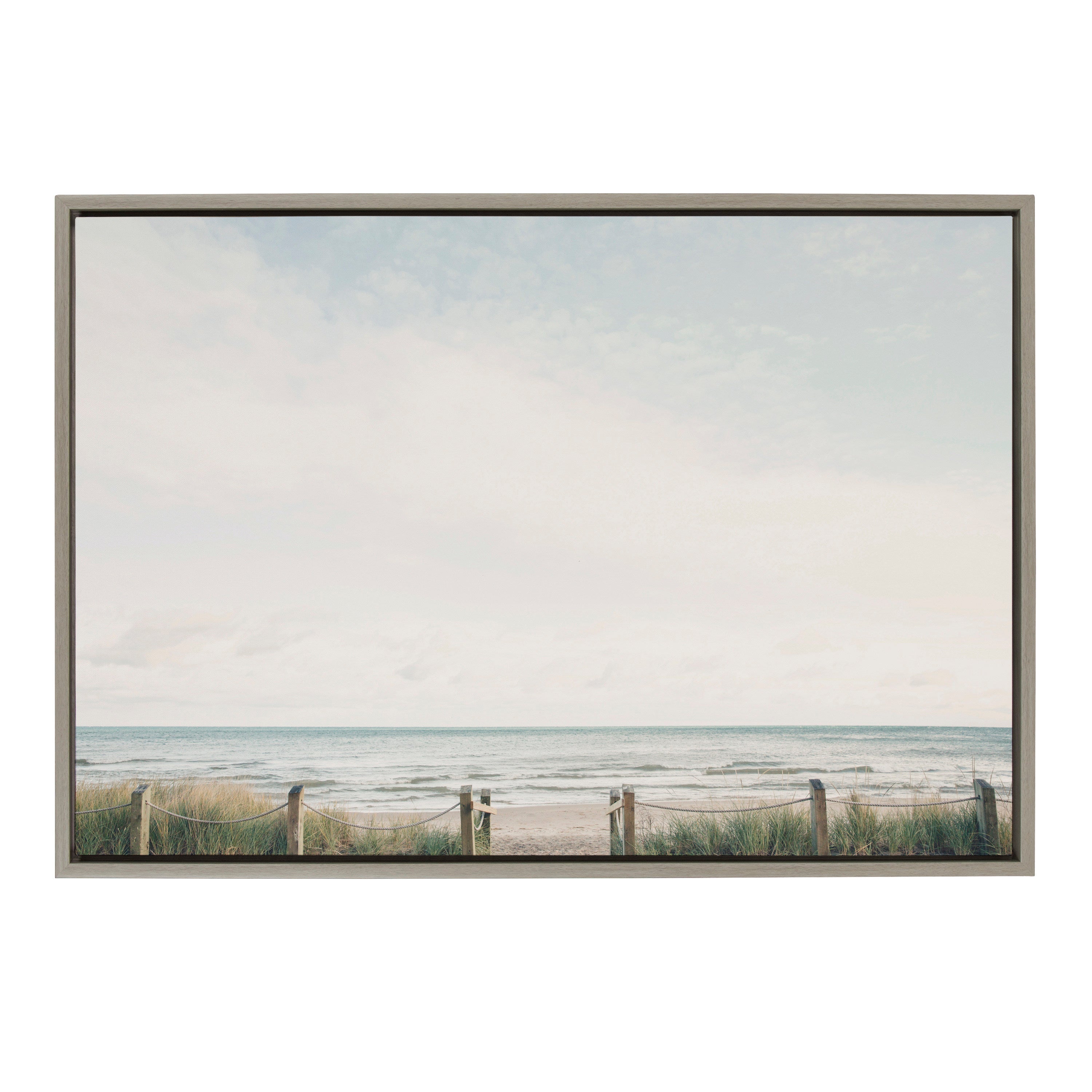 Sylvie Pale Sky Framed Canvas by Emiko and Mark Franzen of F2Images