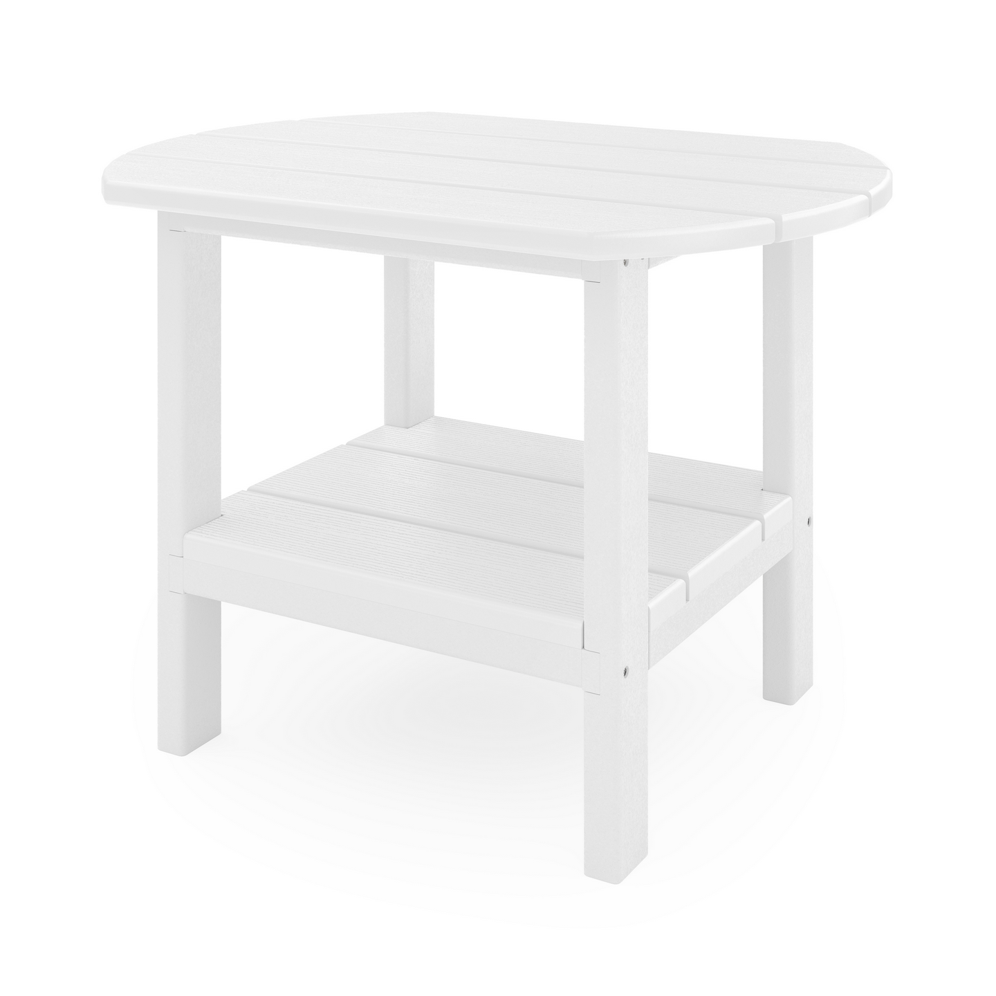 SoPoly 25 inch St. Simons Oval Side Table in multiple colors