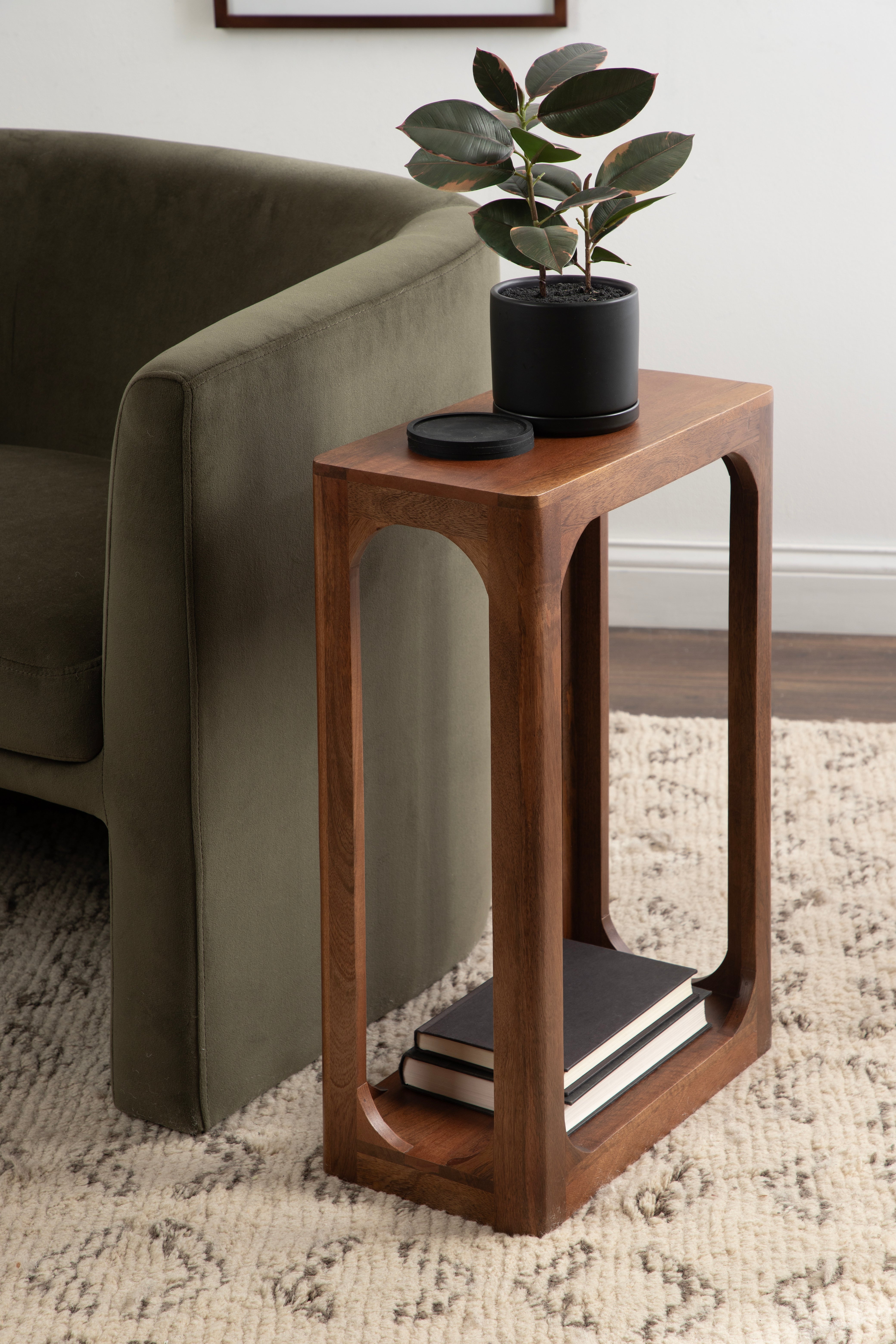 Dahl Wood Slim Side Table