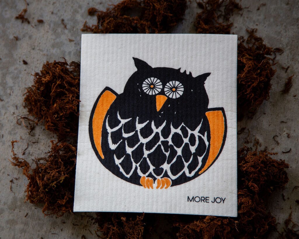 Owl Swedish Dishcloth by sweetgum home, LLC - product image 5 for Resin Society