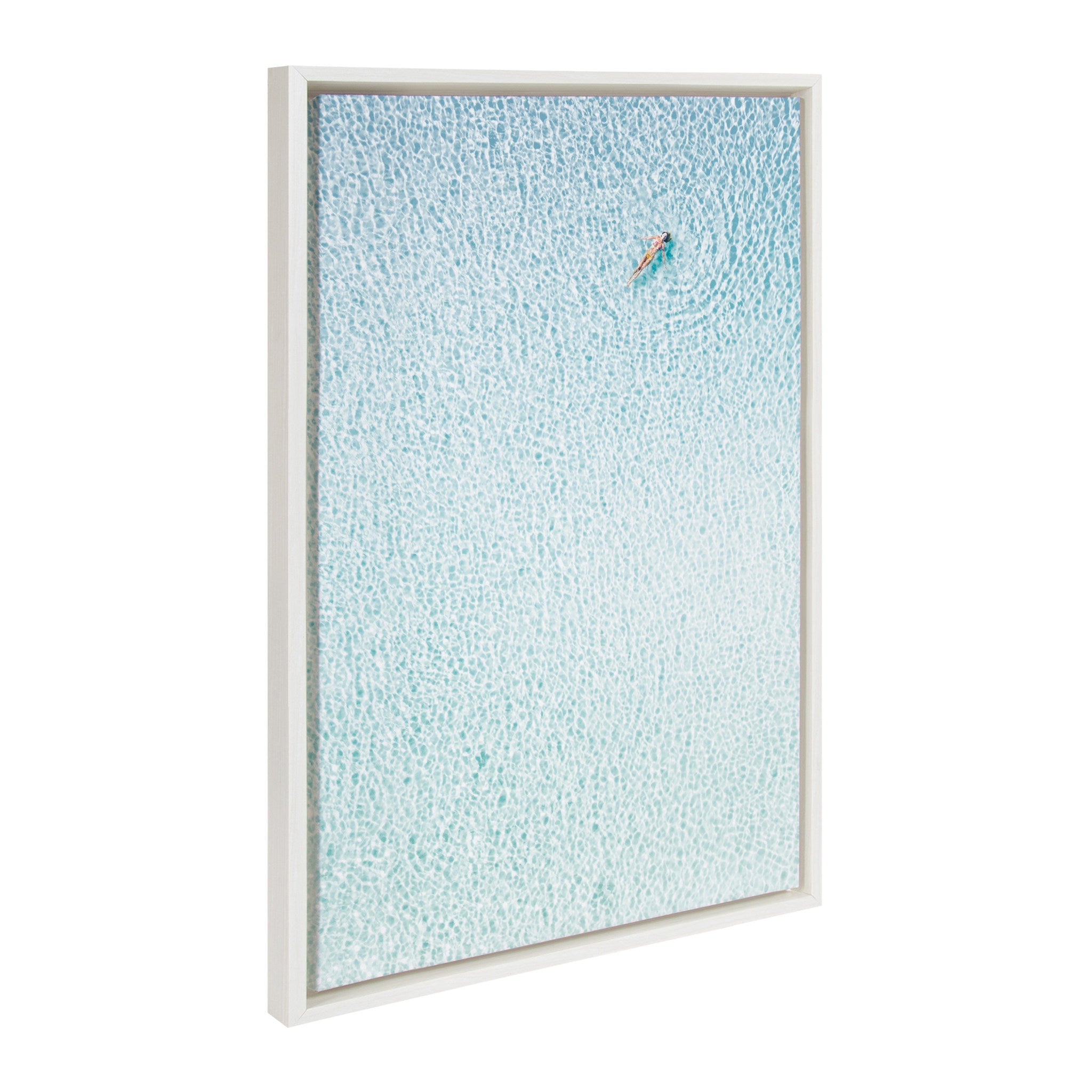 Sylvie Woman Floating Framed Canvas by Amy Peterson by kateandlaurel - product image 2 for Resin Society