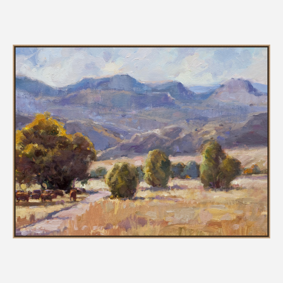 Peaceful Valley Artist Enhanced Canvas Print by John Beard Collection - product image 8 for Resin Society