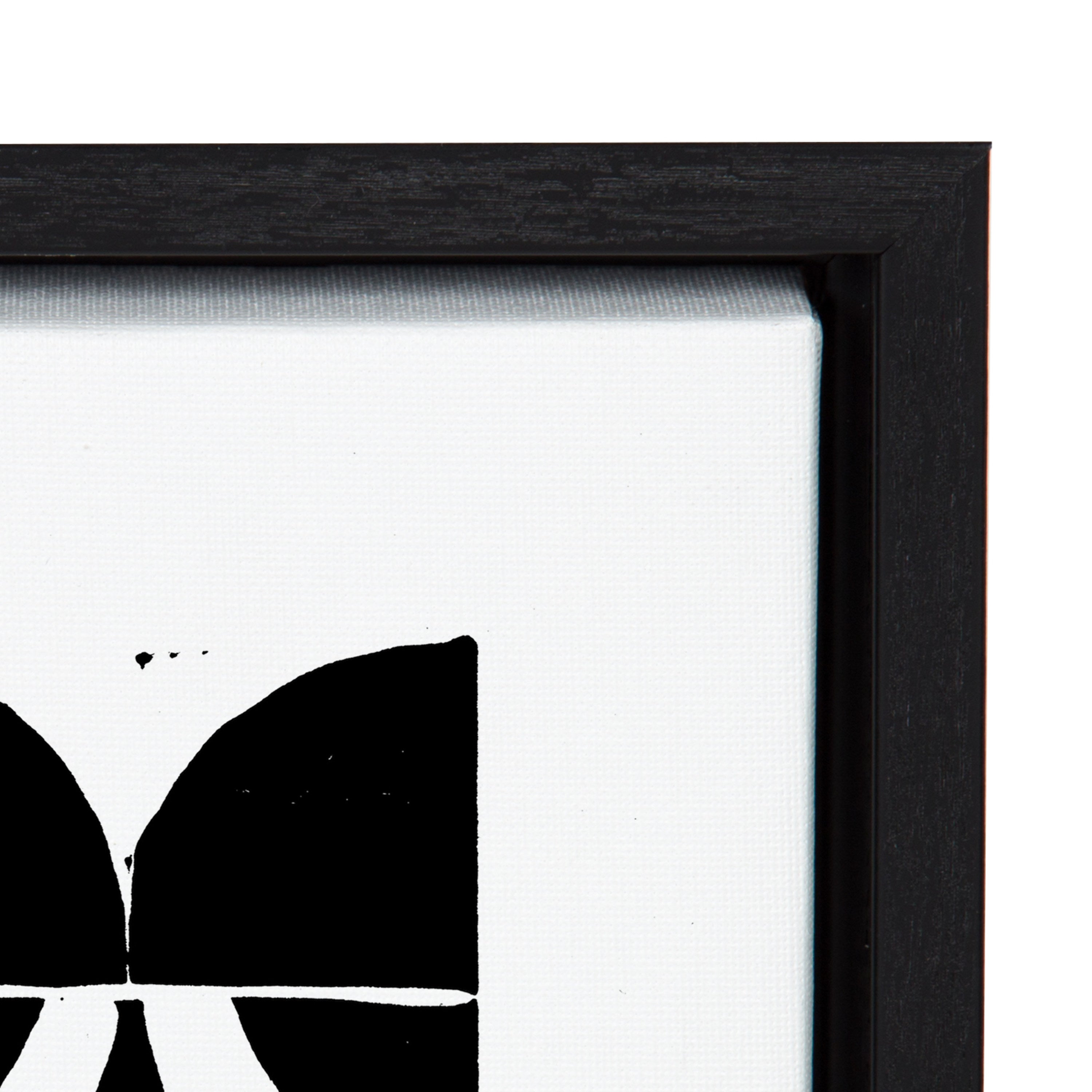 Sylvie Modern Circular Block Print Framed Canvas by kateandlaurel - product image 9 for Resin Society