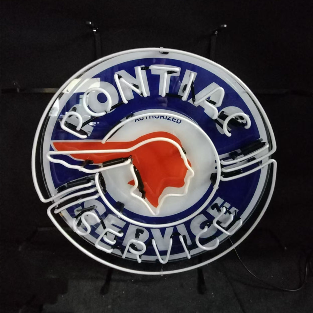 Pontiac Service Neon Signs