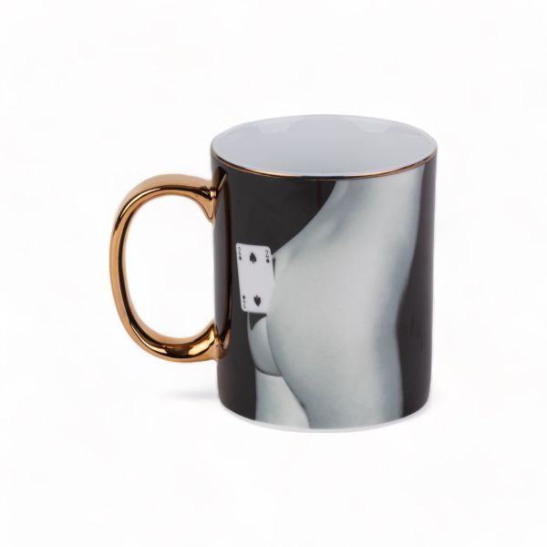Porcelain Mug Two of Spades by DEKOR - main product image for Resin Society