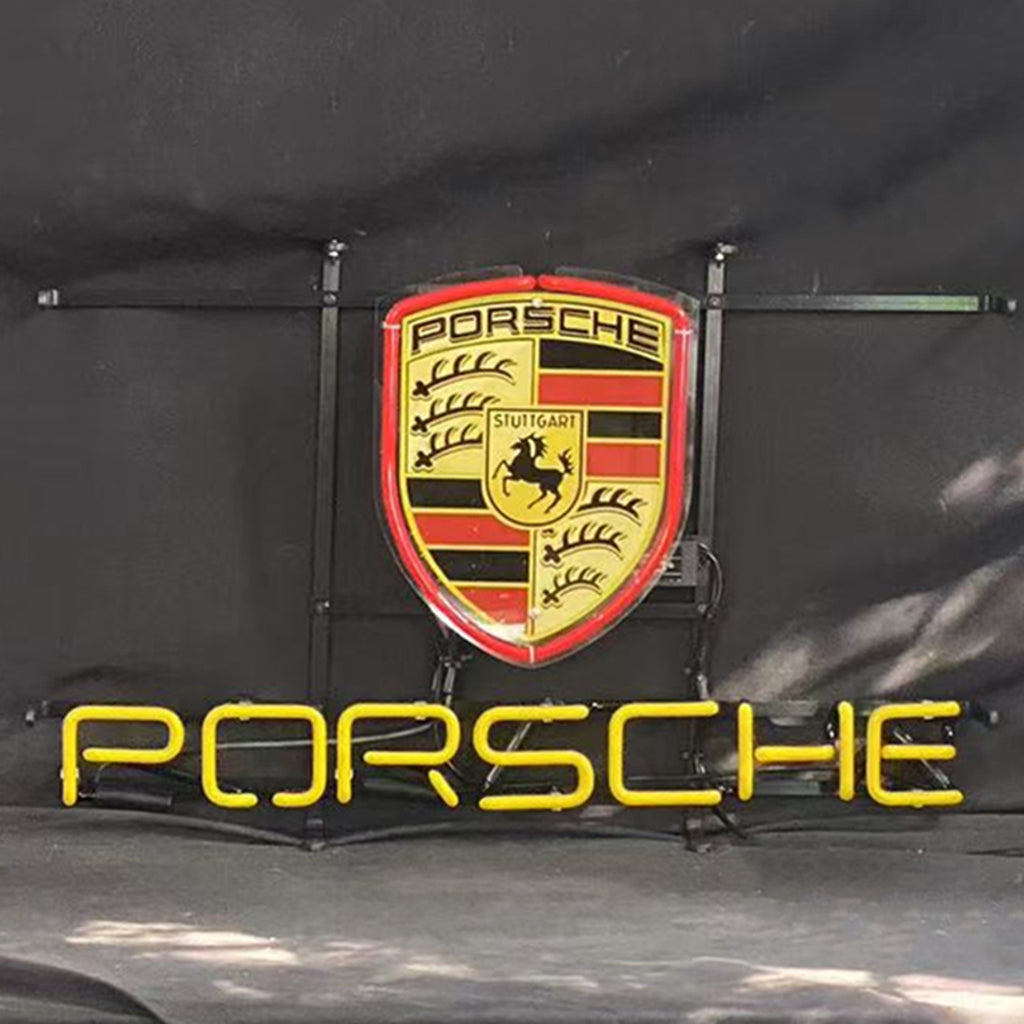 Porsche Car Neon Sign Light by Neon Signs Land - product image 3 for Resin Society