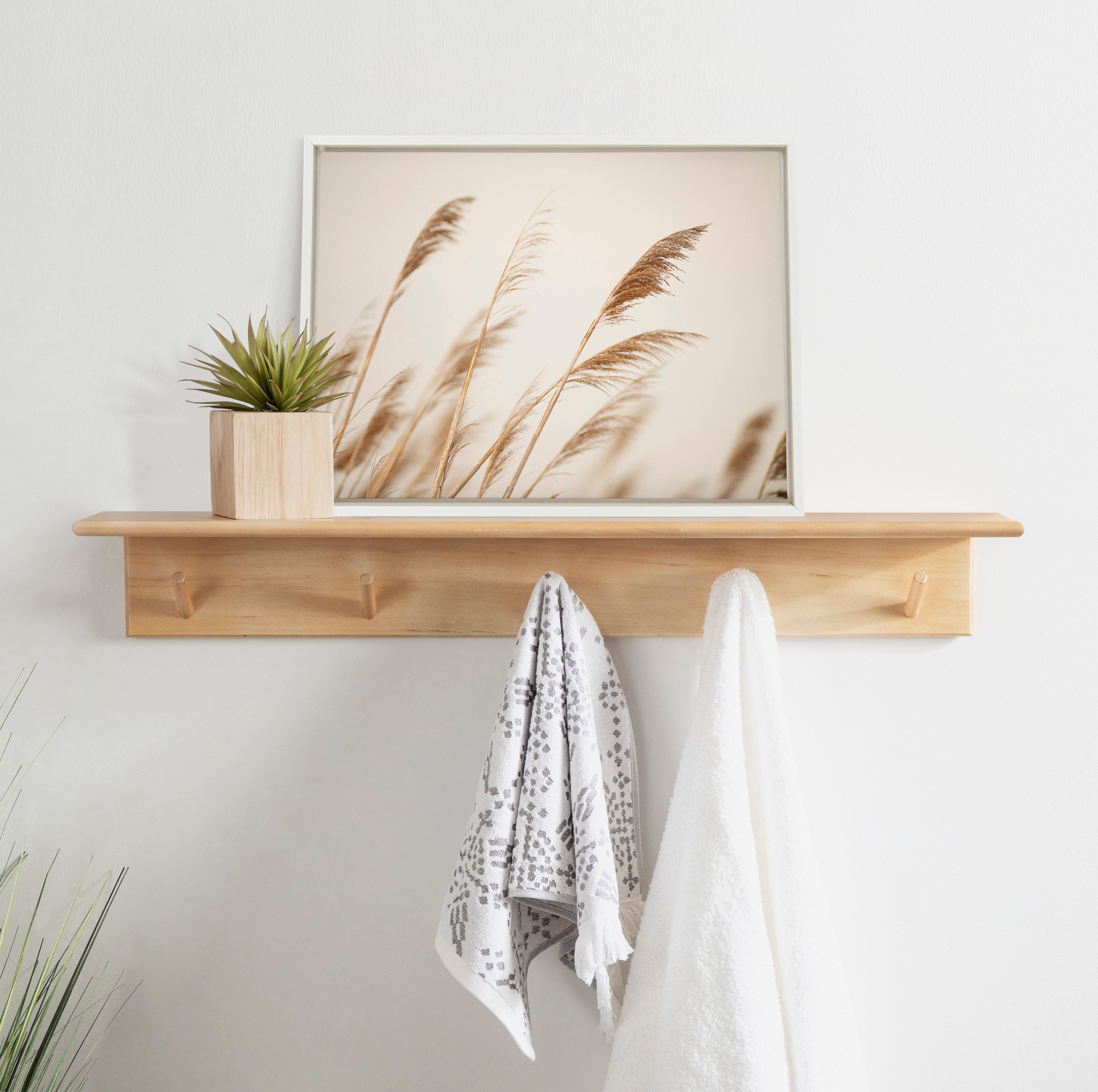 Sylvie Marsh Grass No 8 Framed Canvas by Crystal Lynn Collins