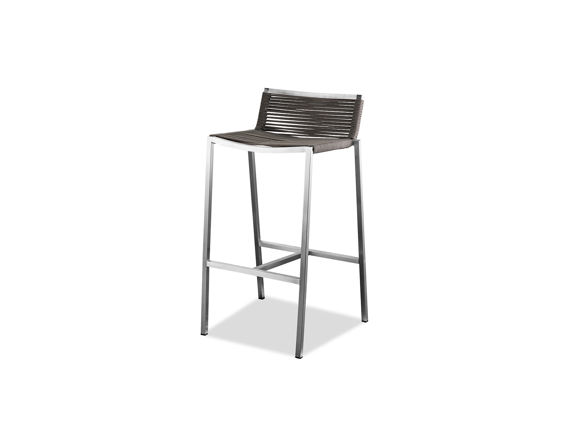 Stone Outdoor Barstool Set of 4 by DEKOR - Resin Society