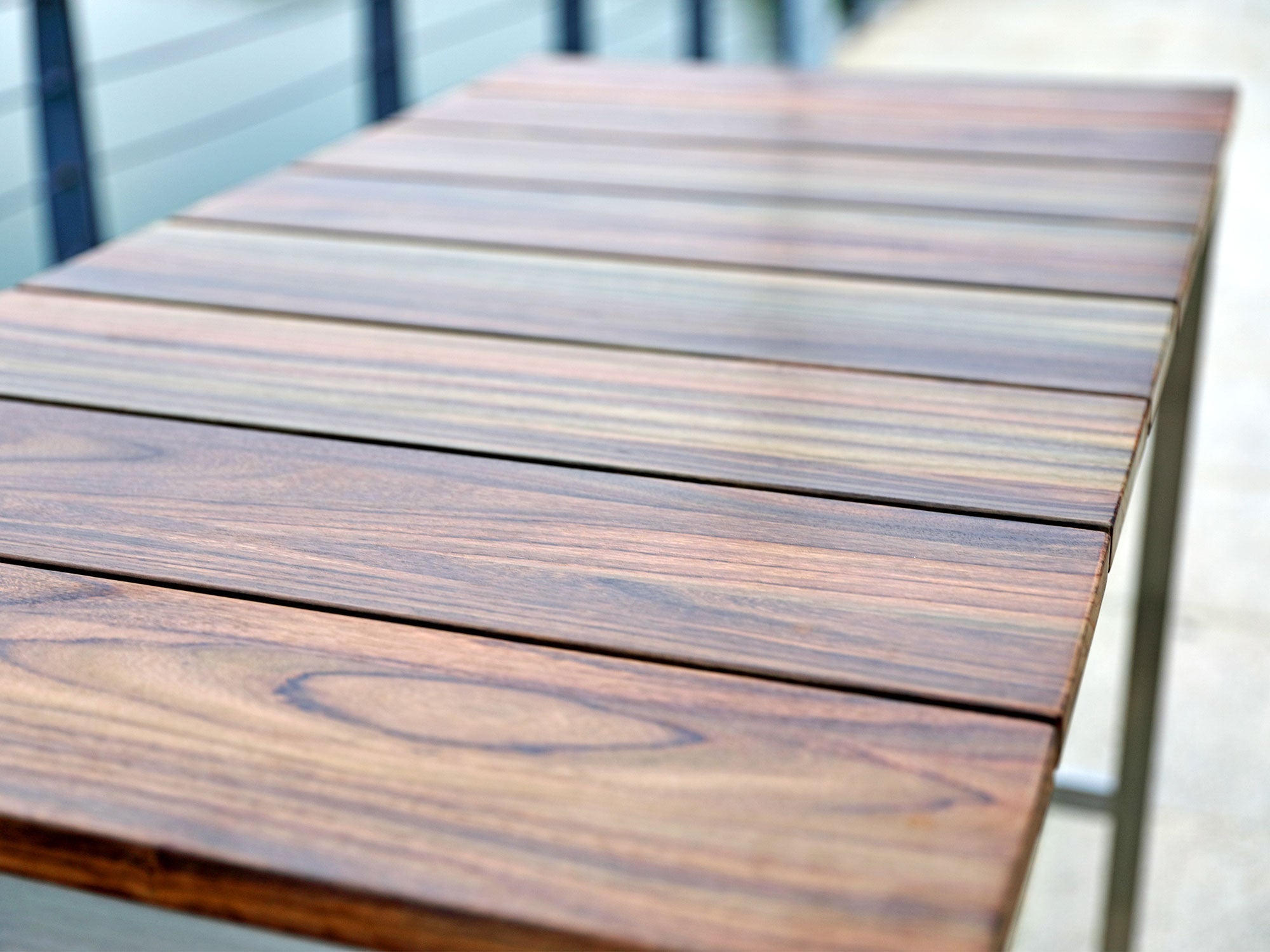 Stone Outdoor Bar Table detail image - Resin Society