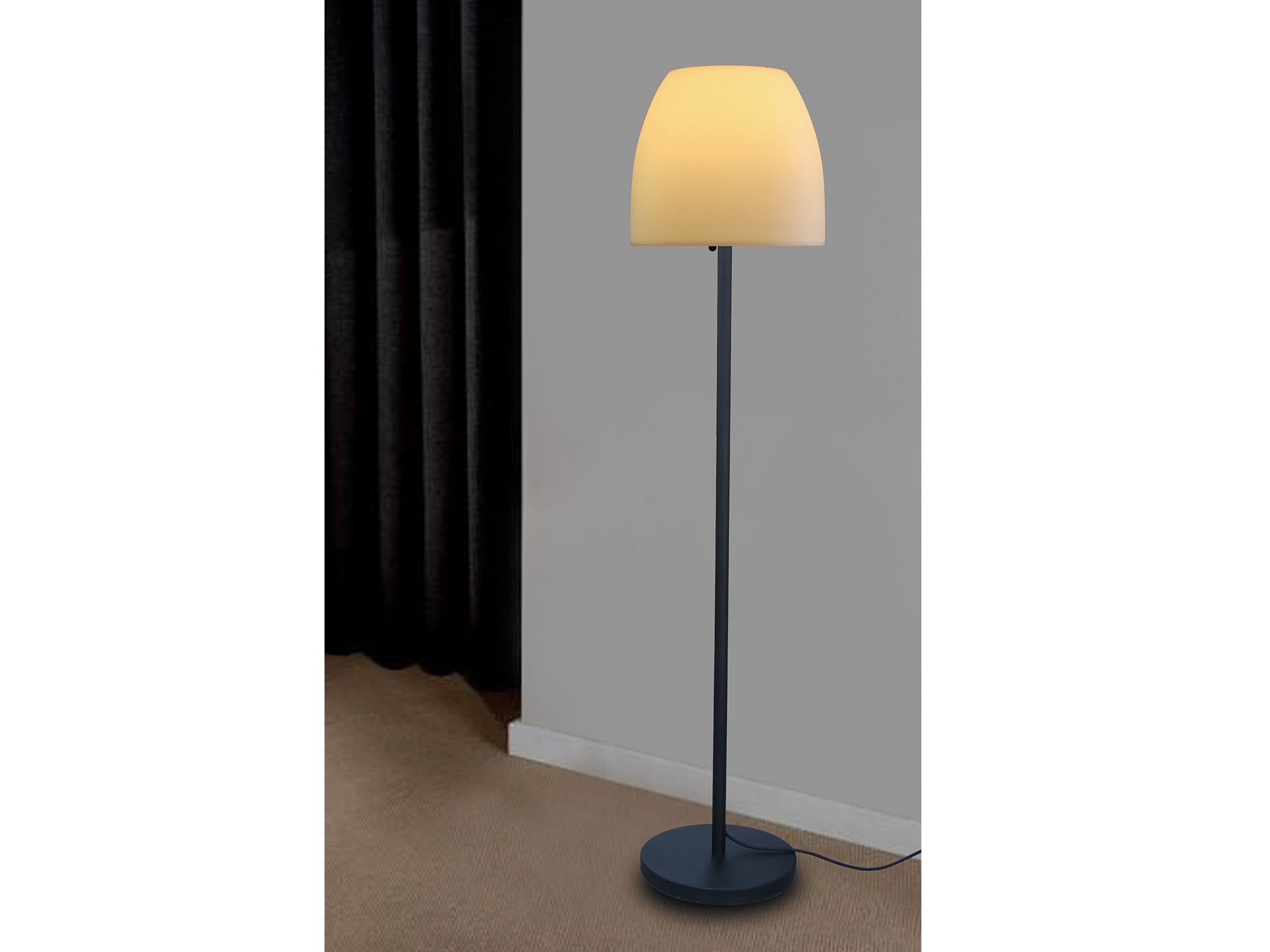 Leah Outdoor Floor Lamp by DEKOR - Resin Society