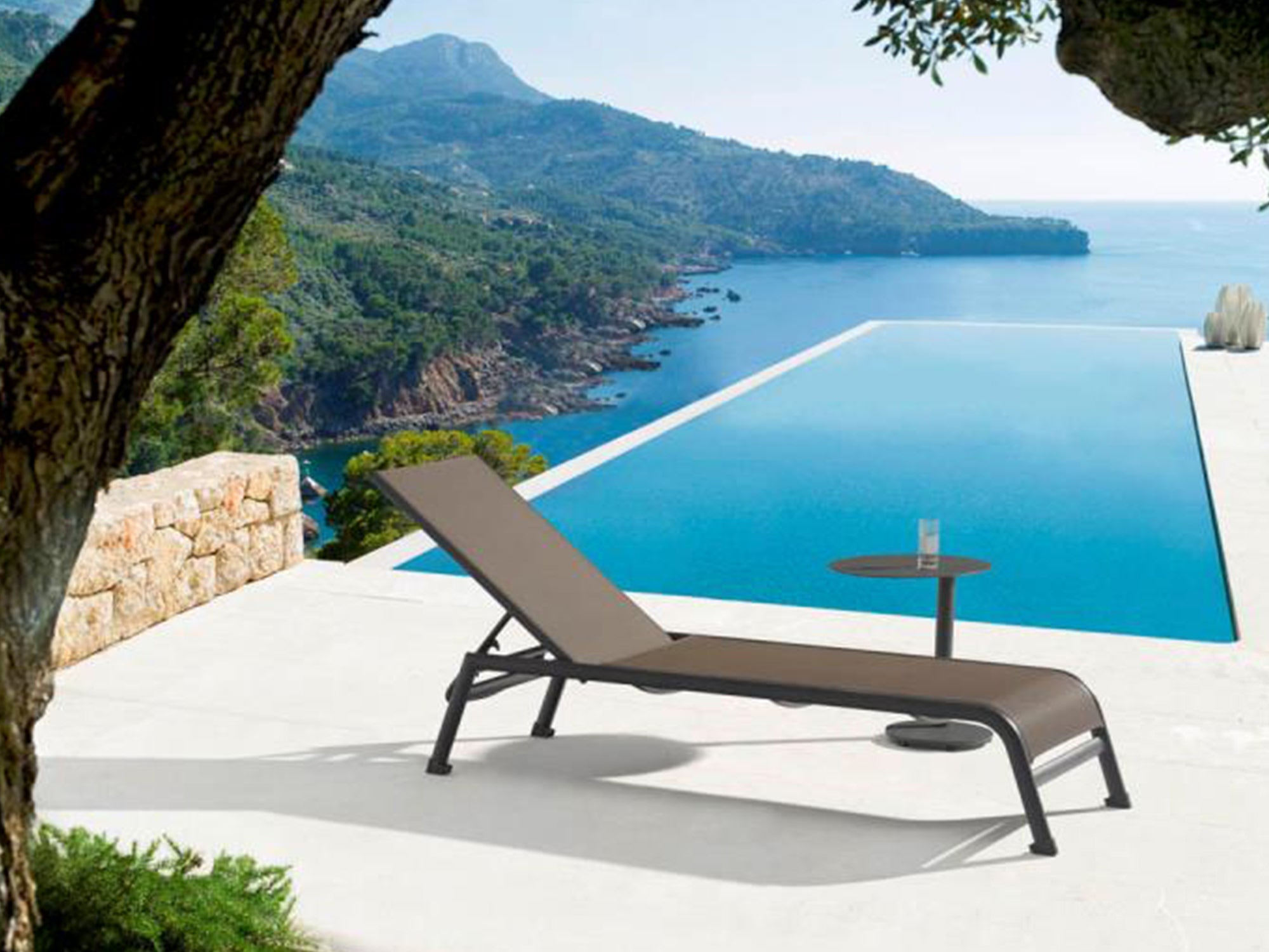 Sunset Outdoor Chaise Set of 2 detail image - Resin Society