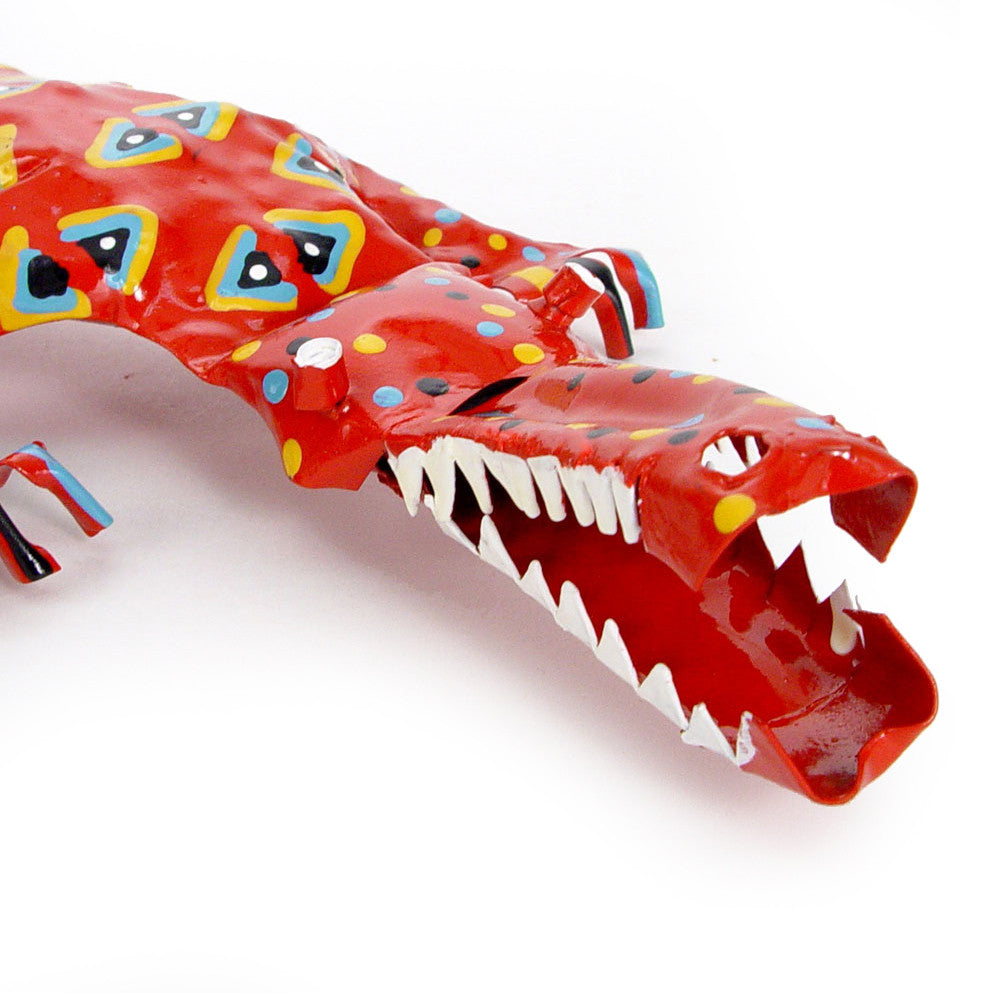 Large Tin Crocodile by Mbare Ltd - product image 3 for Resin Society