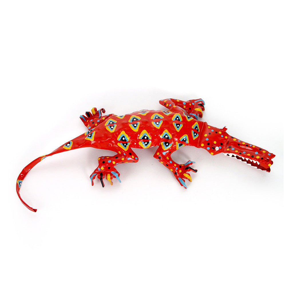 Large Tin Crocodile by Mbare Ltd - product image 2 for Resin Society