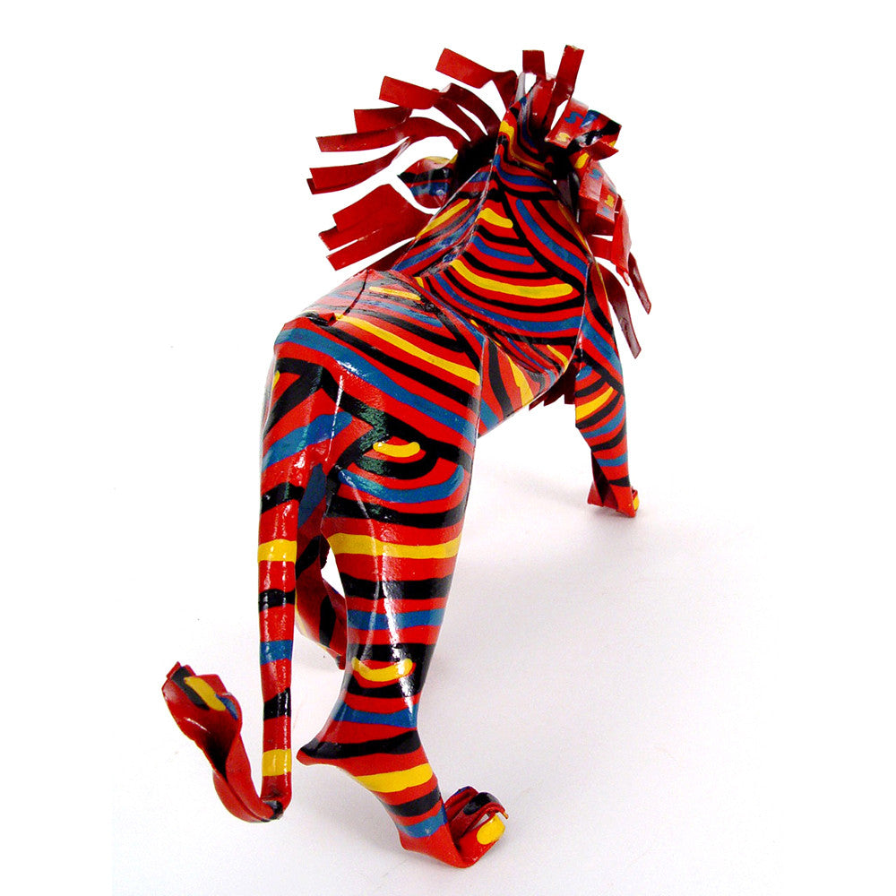 Large Tin Lion by Mbare Ltd - product image 2 for Resin Society