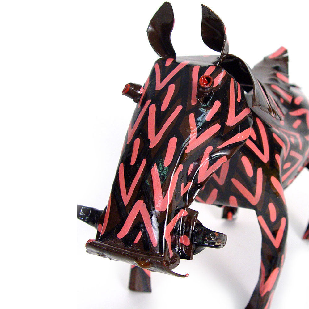 Painted Tin Warthog by Mbare Ltd - product image 4 for Resin Society