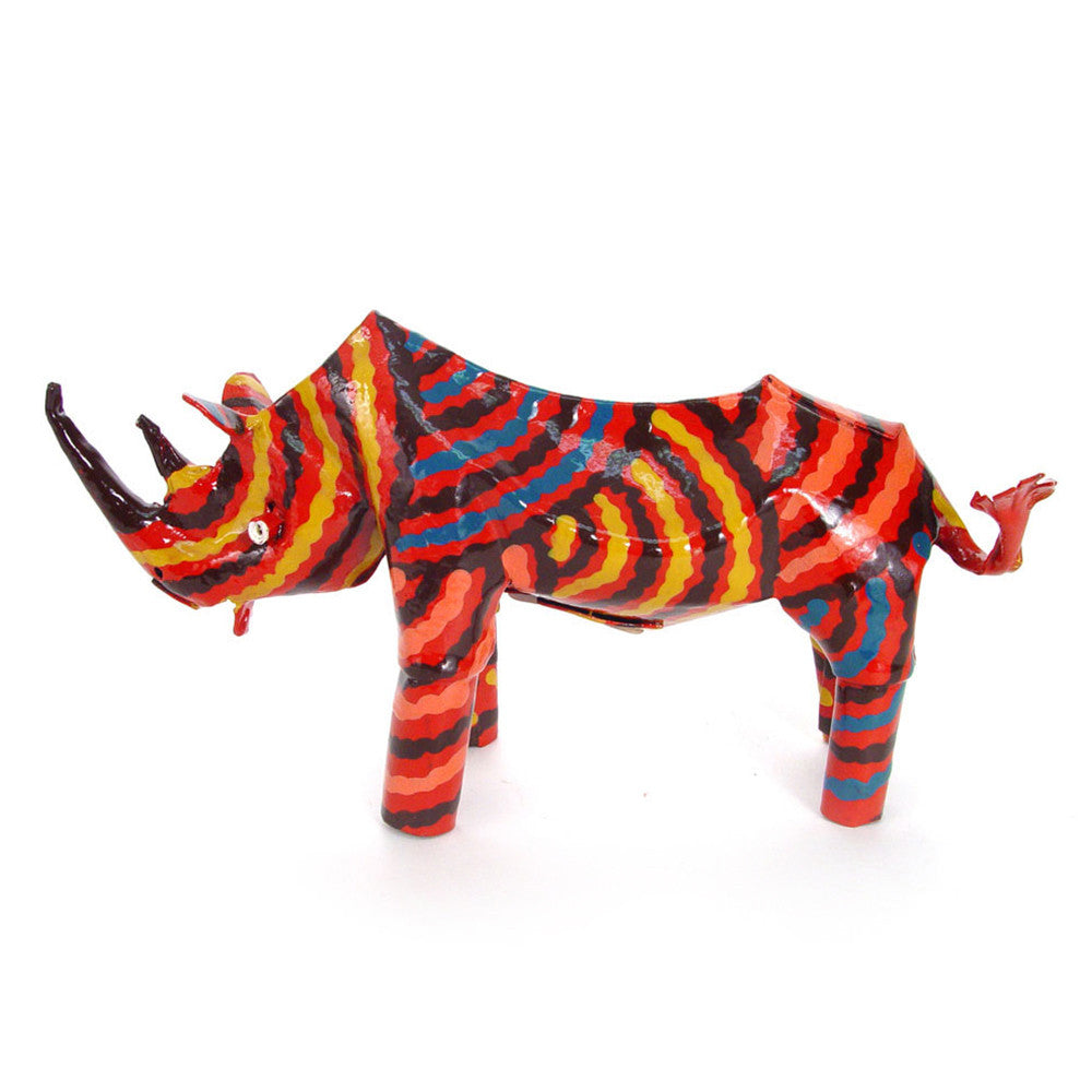 Small Tin Rhino by Mbare Ltd - product image 3 for Resin Society