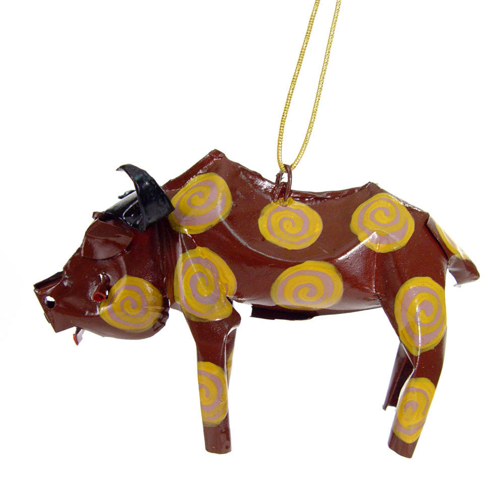 Buffalo Ornament by Mbare Ltd - main product image for Resin Society