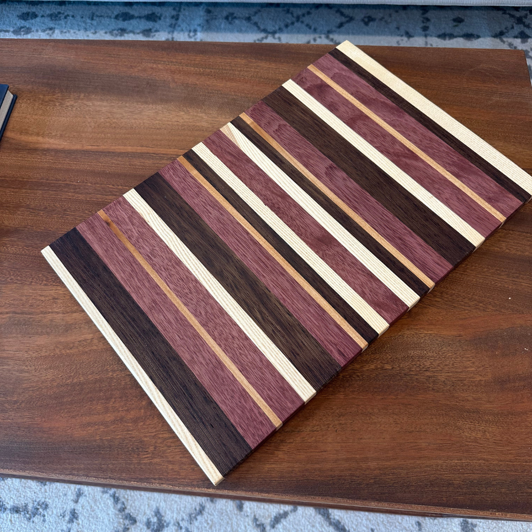 Handmade Hardwood Cutting Board – Perfect for Gifts & Everyday Use
